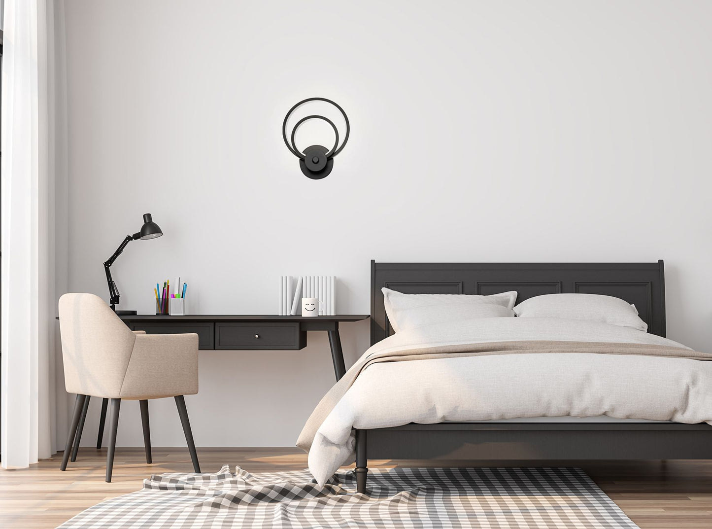 LAMPĂ LED APP1042-W BLACK MATT 3