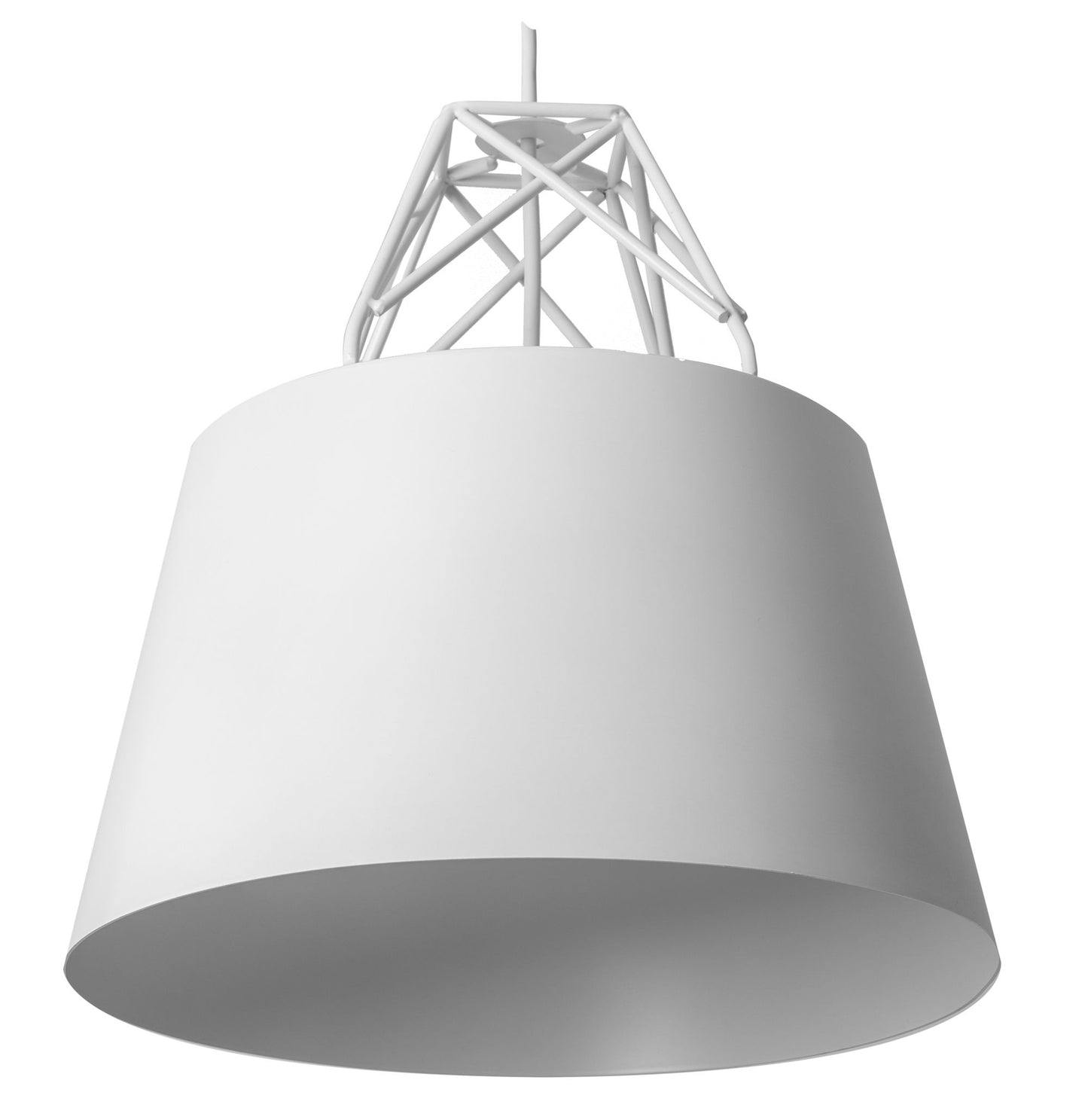 Lampă Suspendată De Tavan Din Metal Alb APP423-1CP 8
