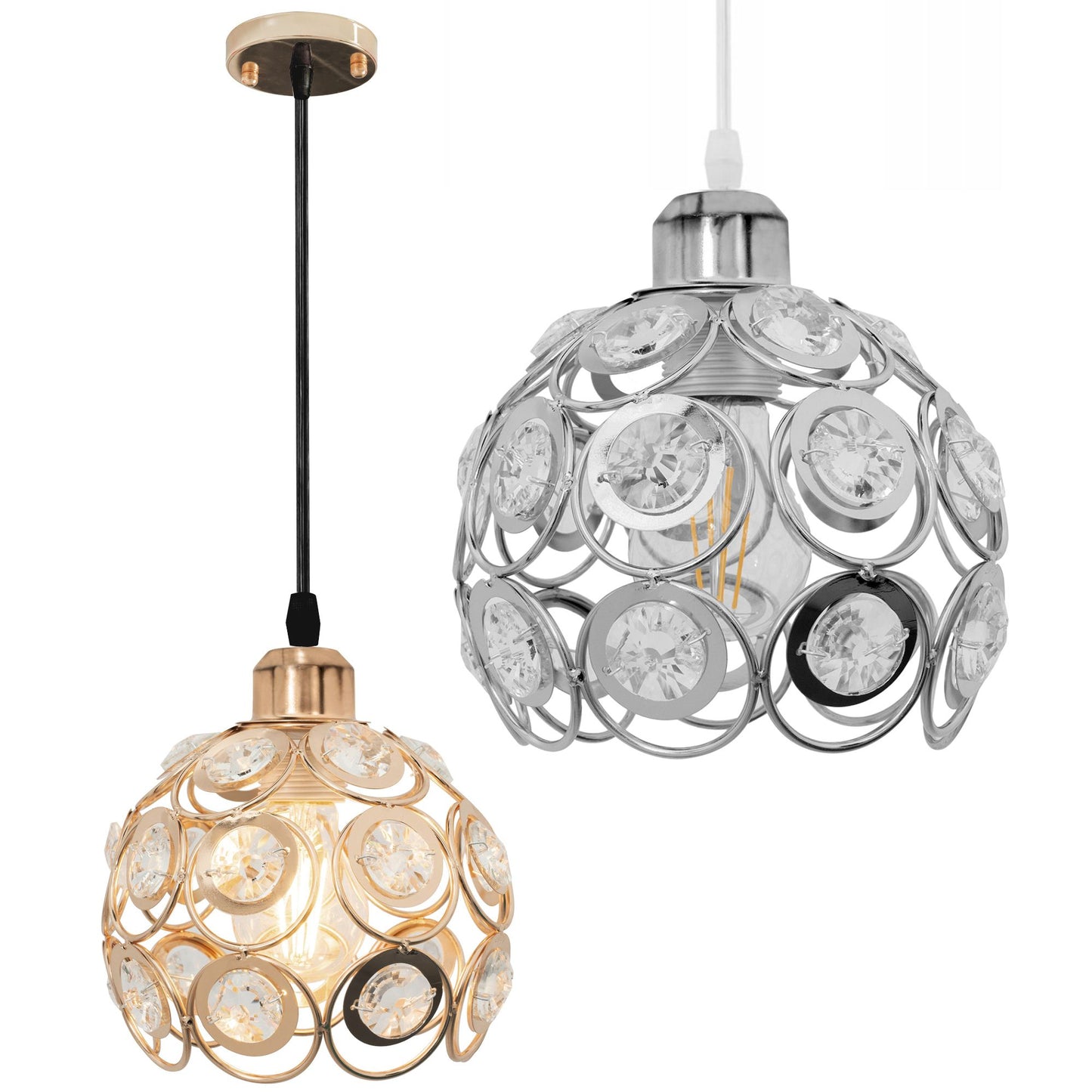 LUSTRA ELEGANTA DE TAVAN APP208 LOFT Auriu 4