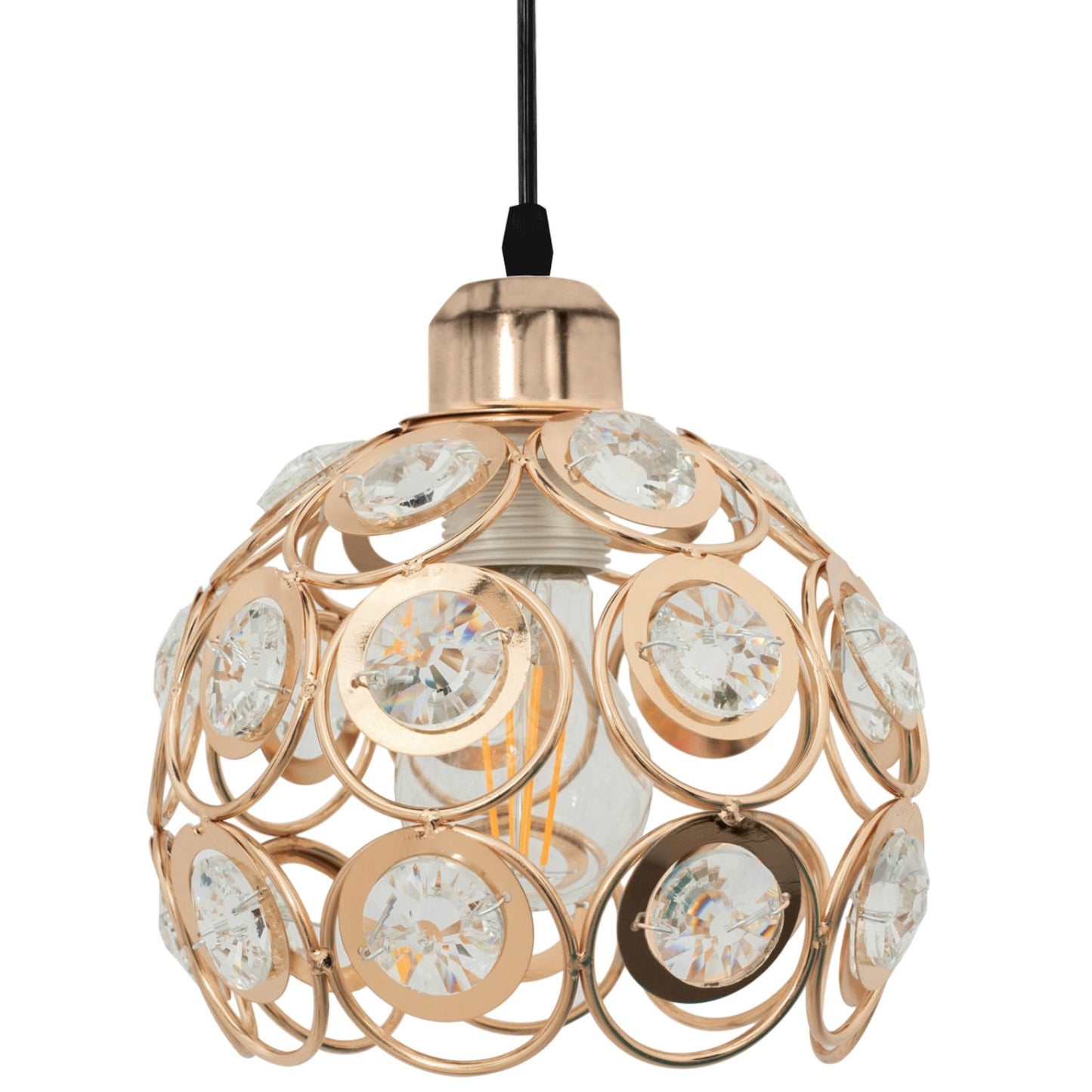 LUSTRA ELEGANTA DE TAVAN APP208 LOFT Auriu 3