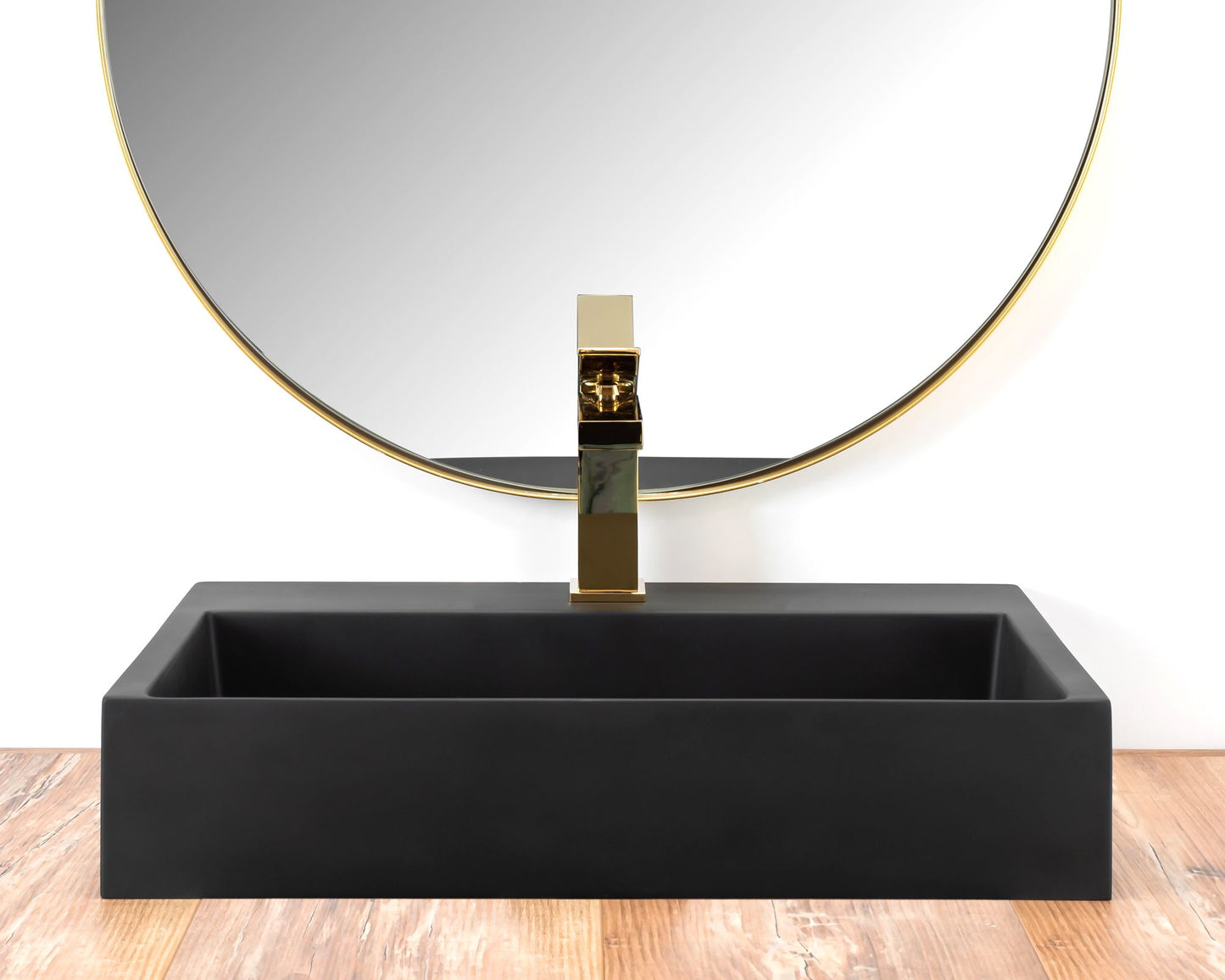 Lavoar din conglomerat GOYA BLACK MAT 50CM 3
