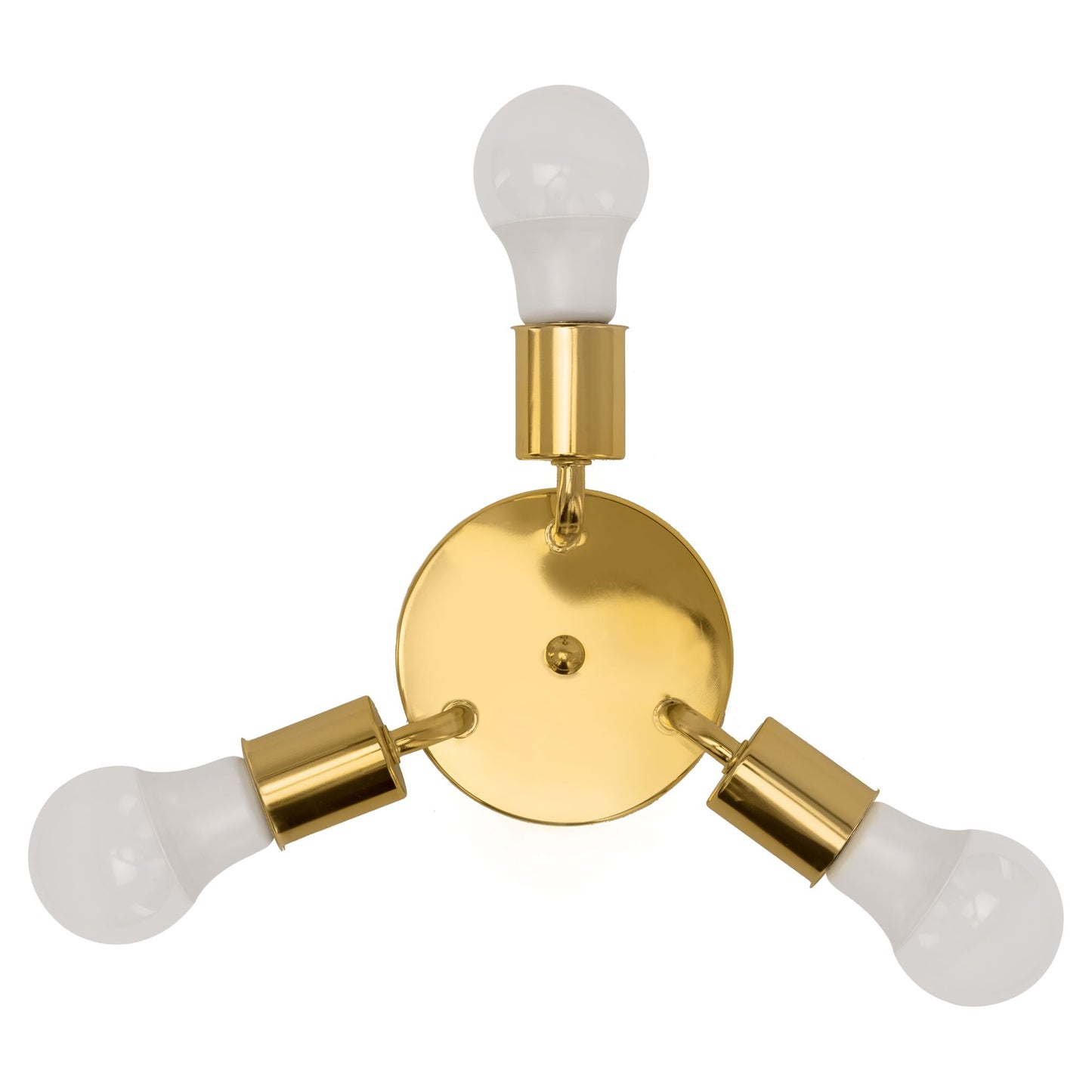 Lampă triplă de tavan Metal Gold APP704-3C 3