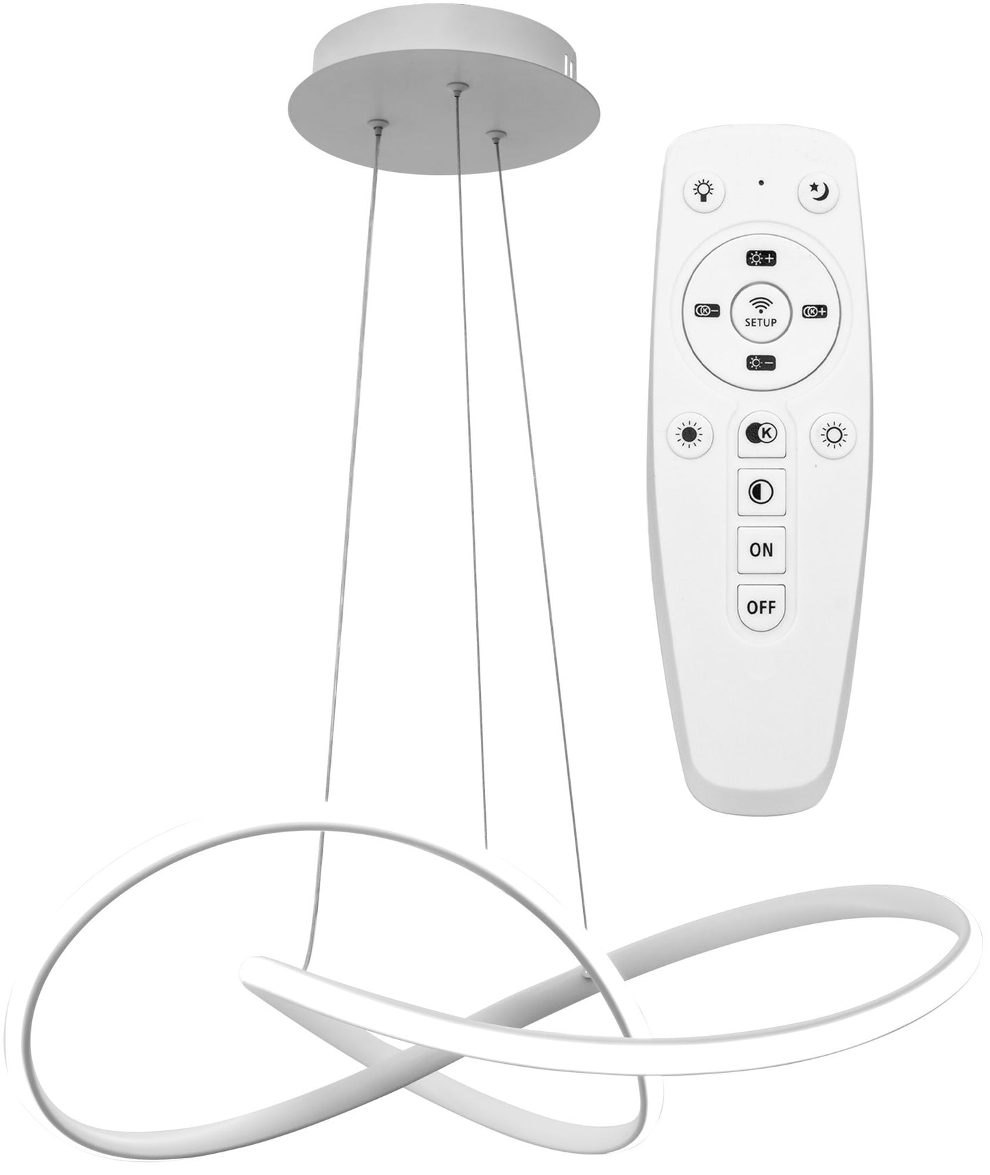 Lampa LED APP396-CP White 1