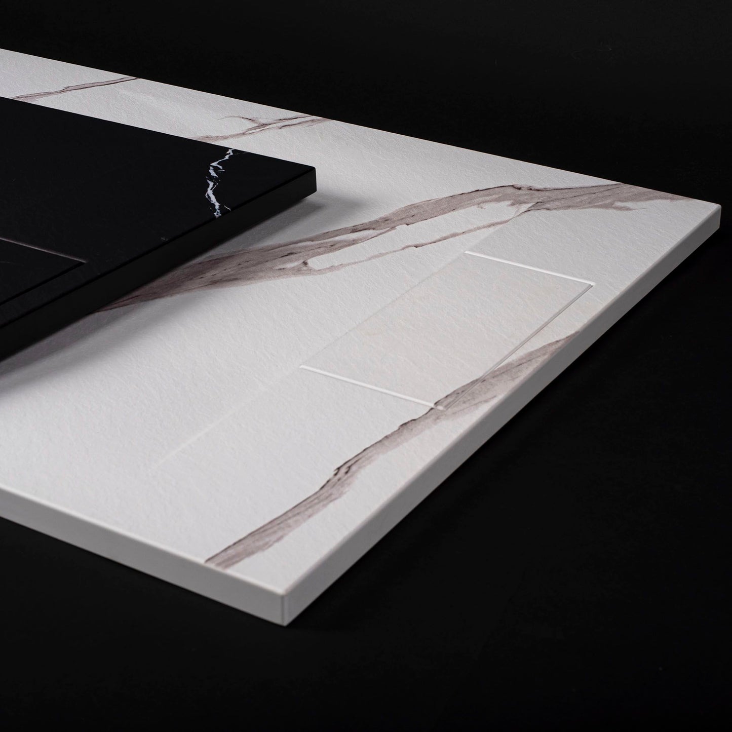Cada de duș Magnum CARRARA BLACK 90x120 13