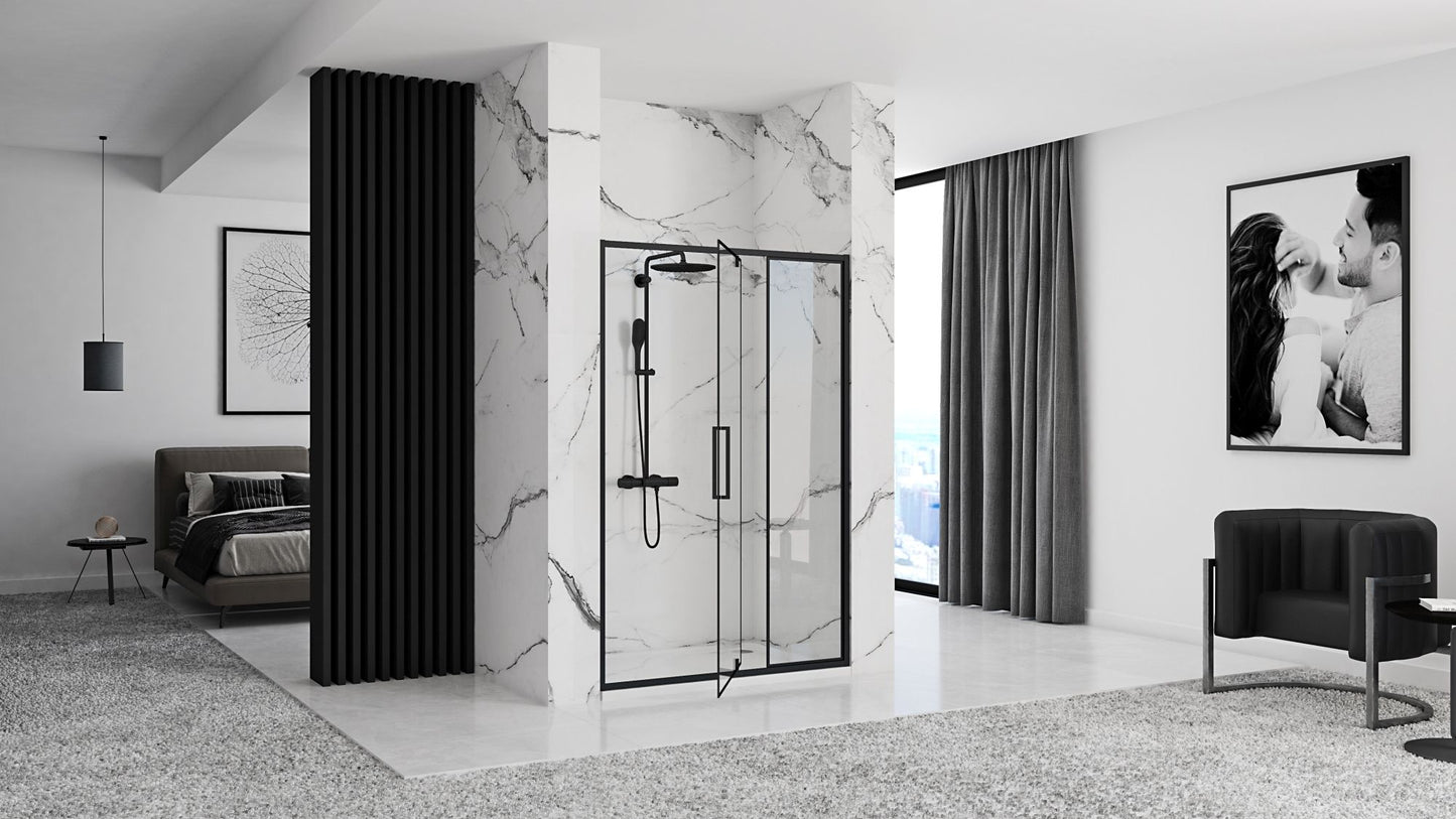 Usa pentru dus rabatabila Rapid Swing 120 5