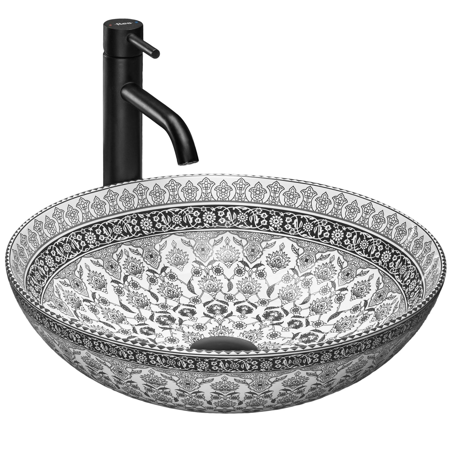 Lavoar pe blat Rea Arte dark grey 2