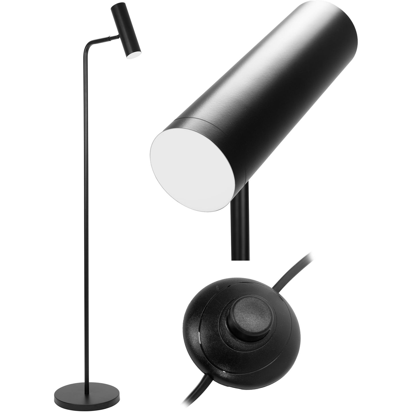 Lampa APP965-1F BLACK 1