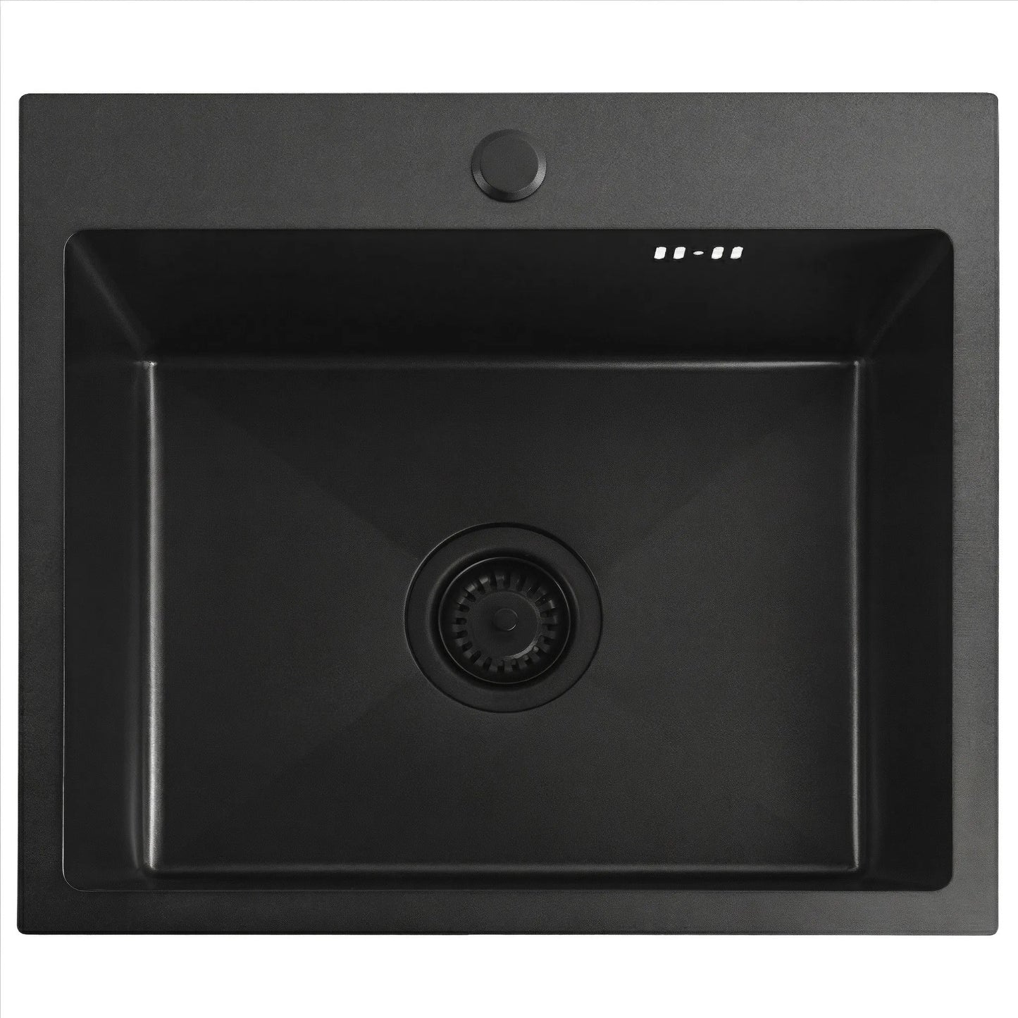 Chiuvetă inox Leo 50 Black cu robinet de bucătărie 11