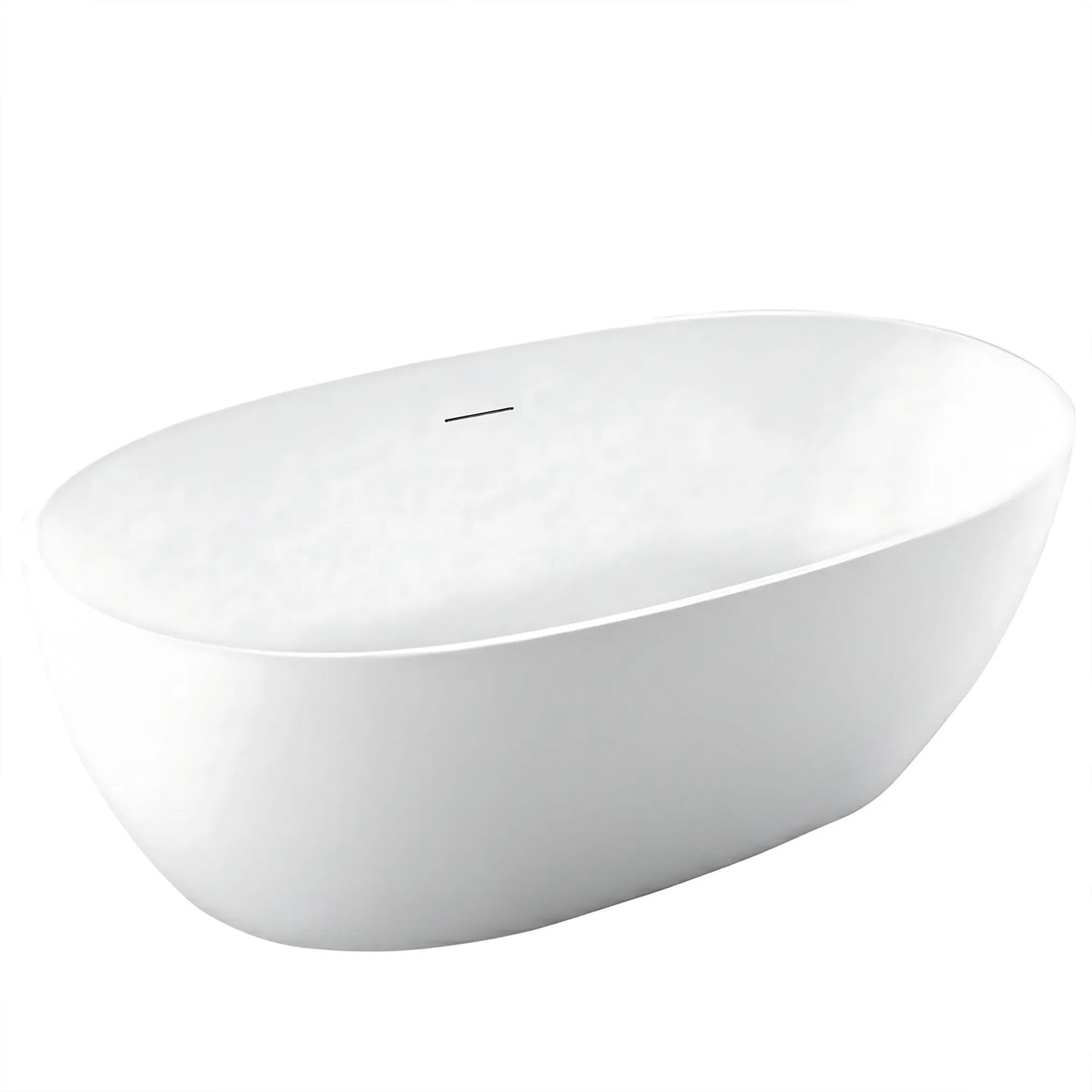 Cadă acrilică freestanding ROMA 170 Capac dop negru 11