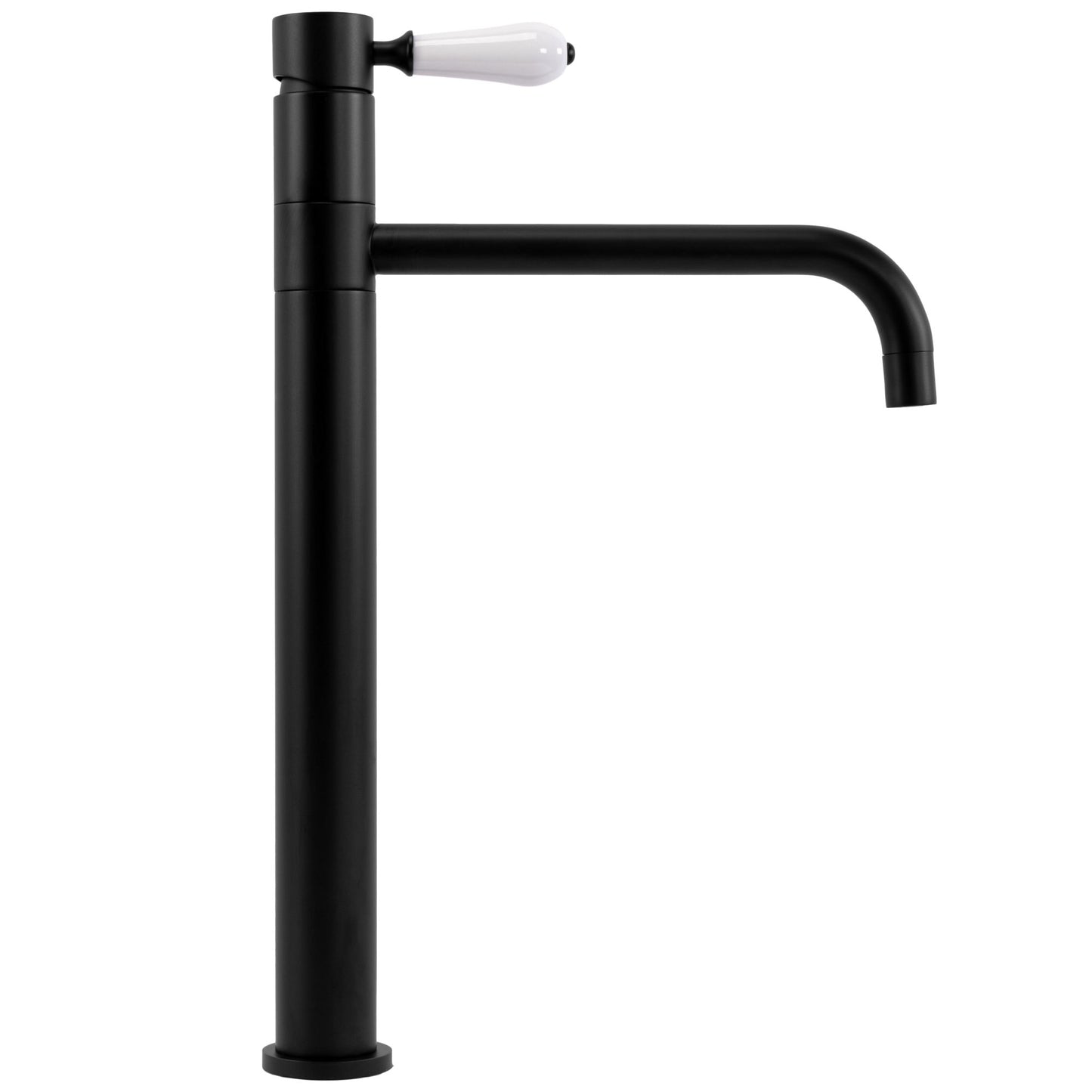 Baterie pentru lavoar Rea Serra BLACK Matt High 5