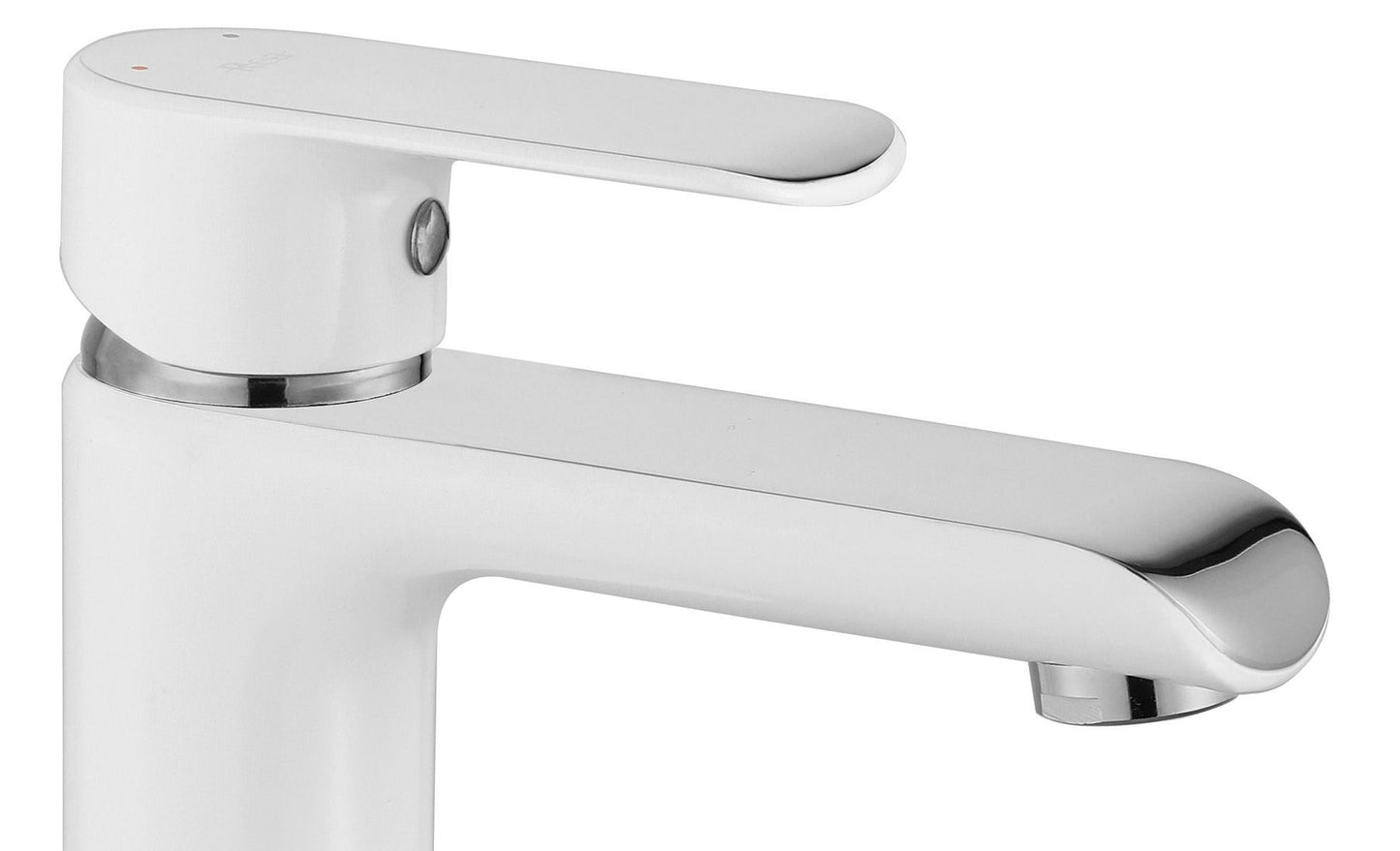 Baterie pentru baie REA Bloom White Chrom Low 4