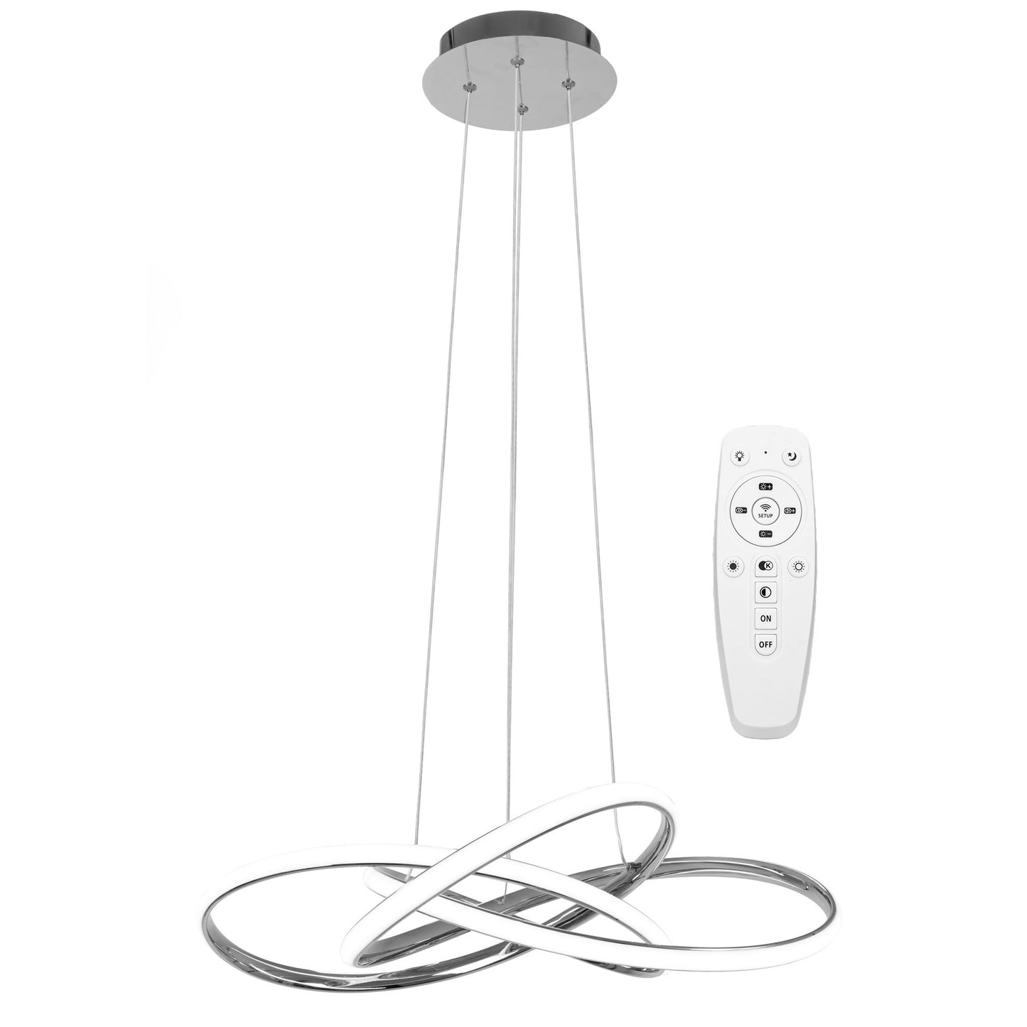 Lampa LED APP816-CP Node Chrom 1