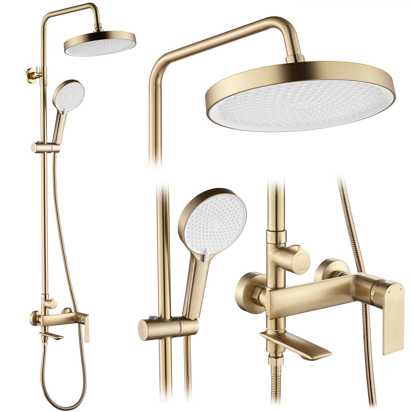 Set dus REA Veneta Brush Gold 1