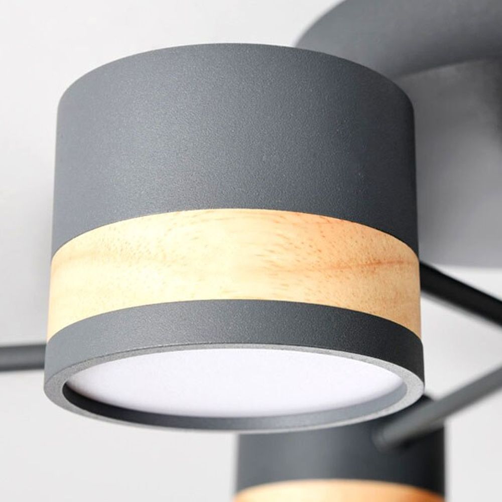 LAMPĂ DE PLAFON GRI APP528-8C 3