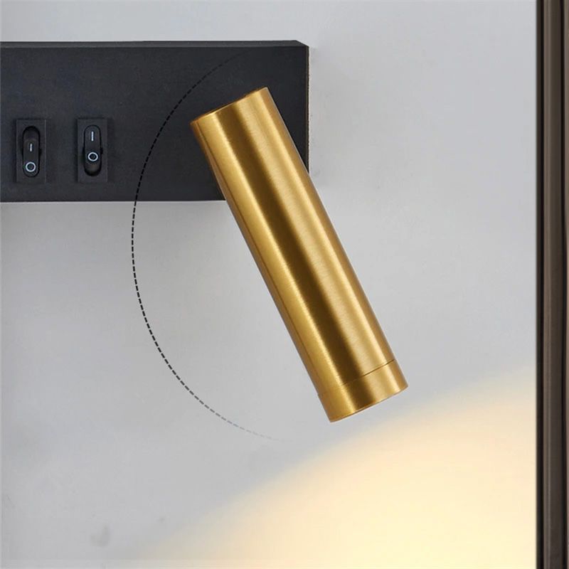 Lampa de perete APP1439-W BLACK GOLD LEFT 4