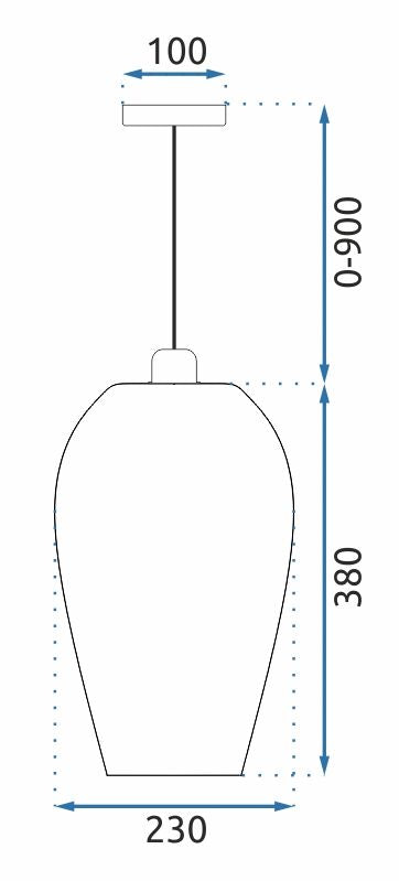Lampă de tavan APP986-1CP 8