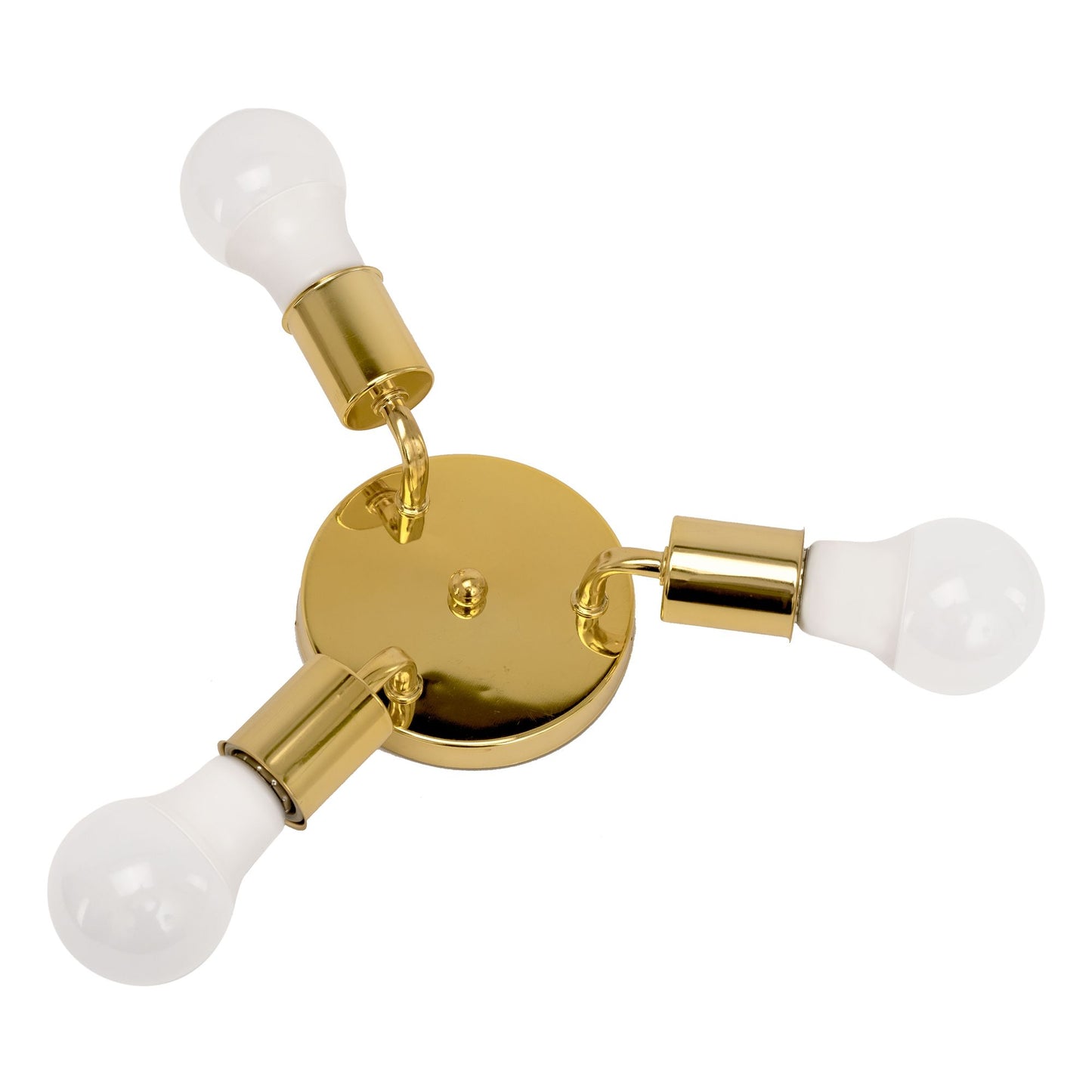 Lampă triplă de tavan Metal Gold APP704-3C 4