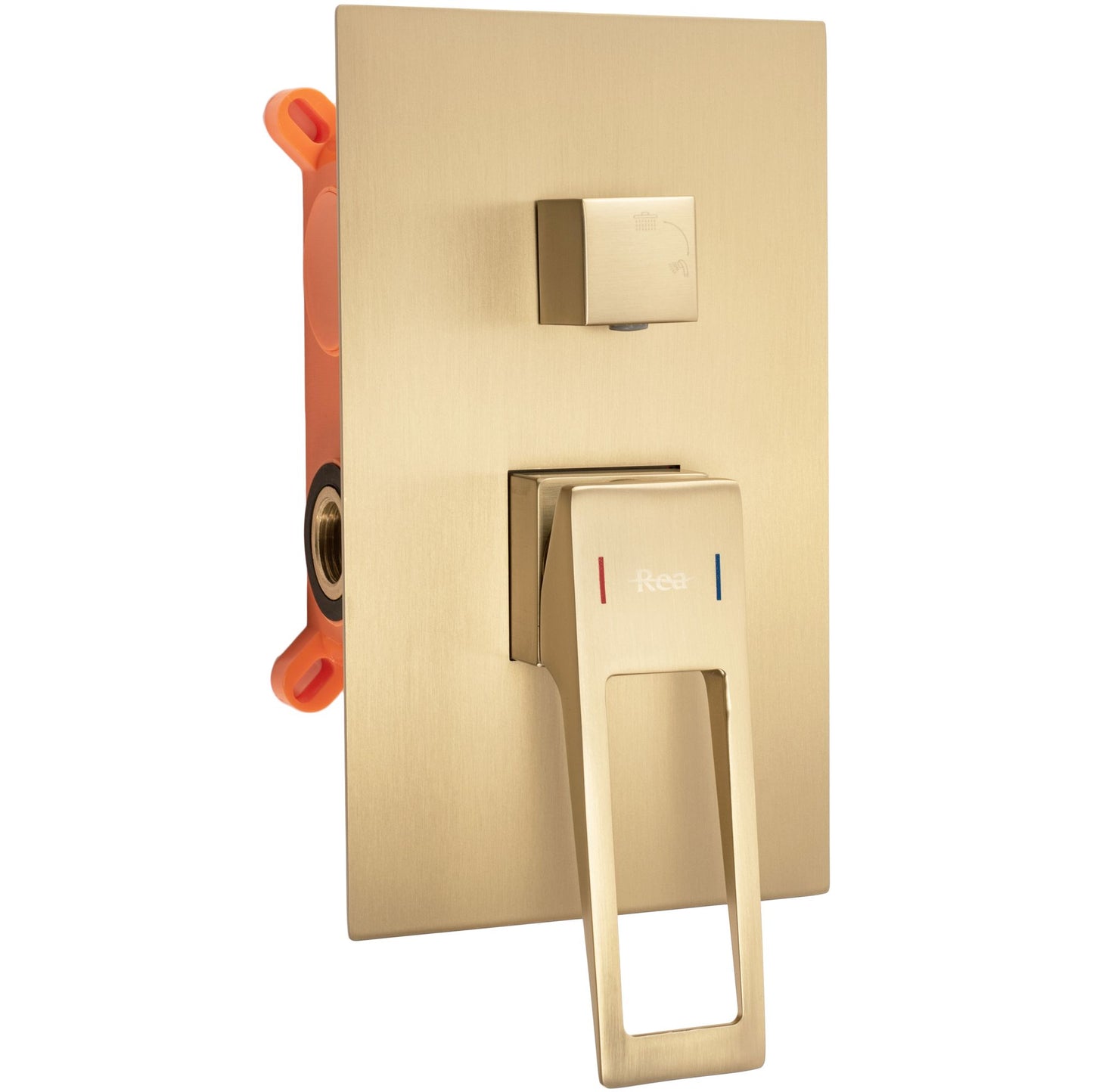 Set de duș incastrat Rea Parker AURIU PERIAT CU BOX 2