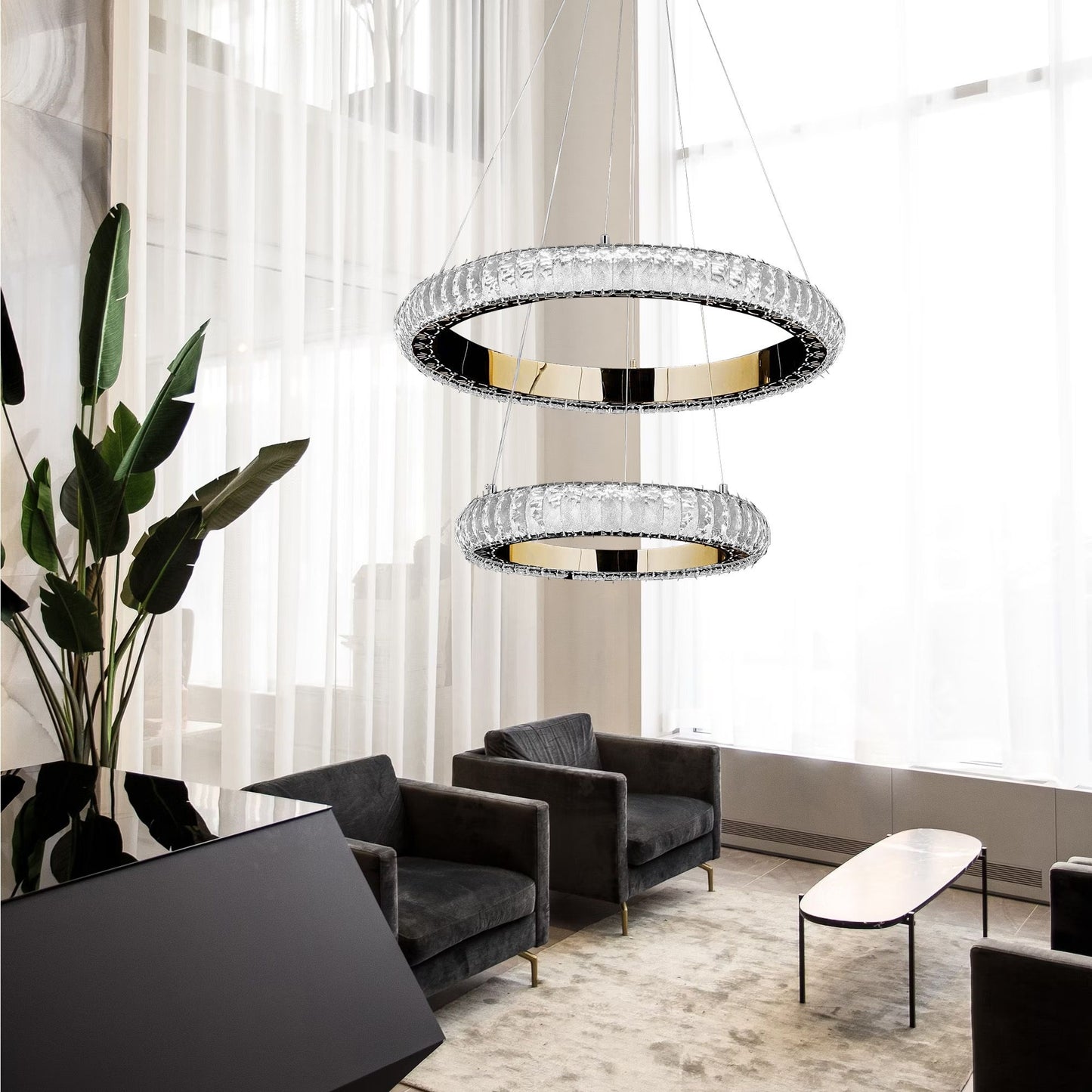 Lampa Led G043-2cp Gold 6