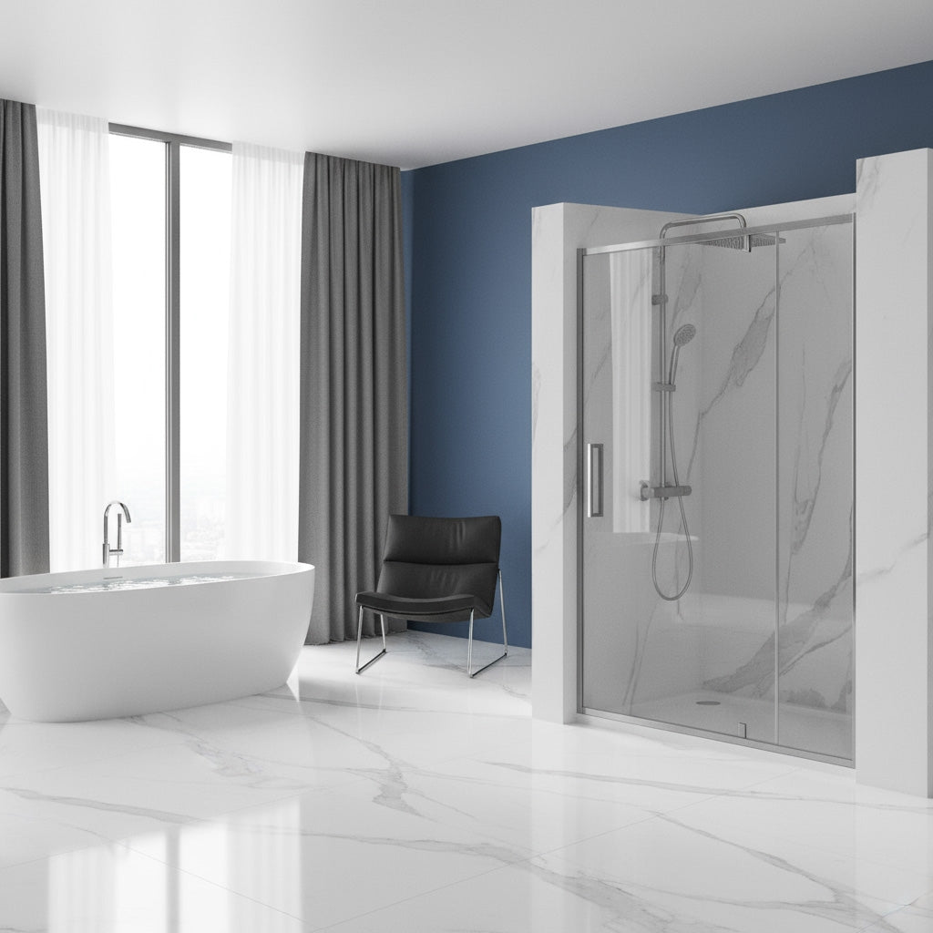 Ușă De Duș Batanta Rea Rapid Swing Crom 120 6