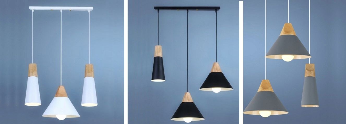 Lampa DE TAVAN SCANDI SET CP alb 5