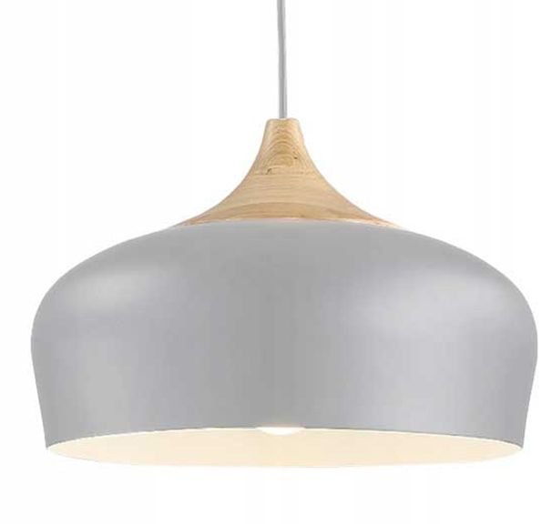 Lampa DE TAVAN SUSPENDABILA Bari gri 1