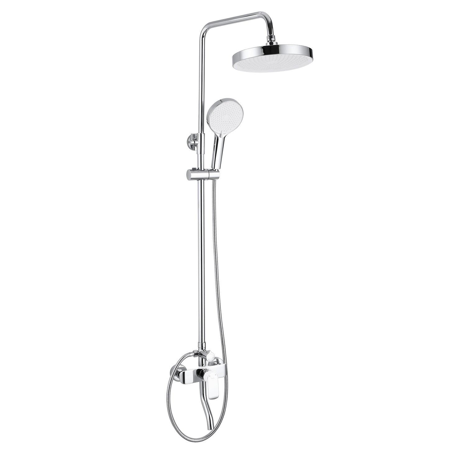Set Dus Rea Bloom White Chrome 2