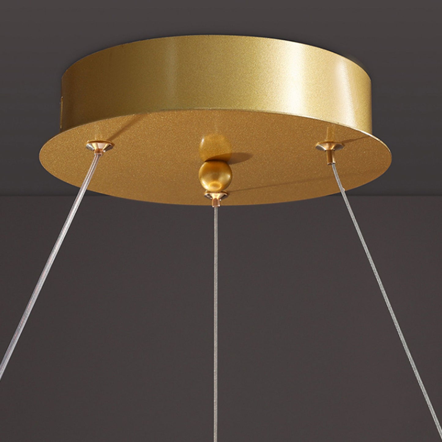 Lampă suspendată APP1190-CP Gold 60cm 8