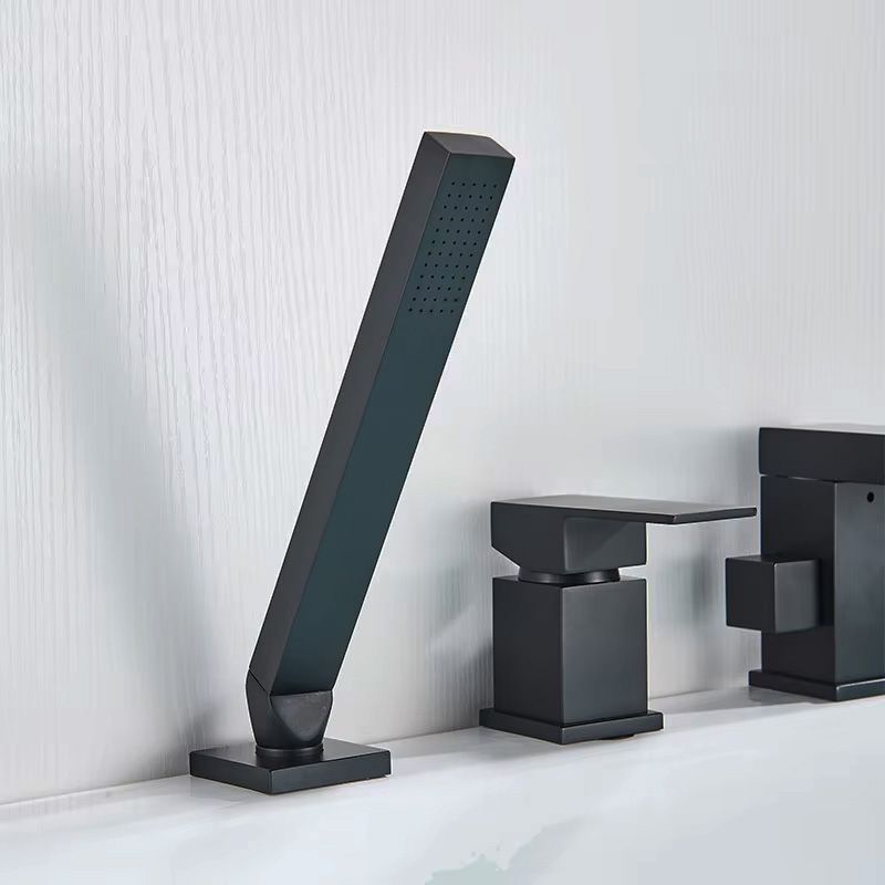 Baterie pentru cada Rea Glen Negru Black trei piese 5