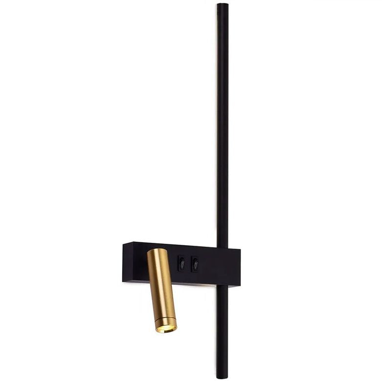 Lampa de perete APP1439-W BLACK GOLD LEFT 3