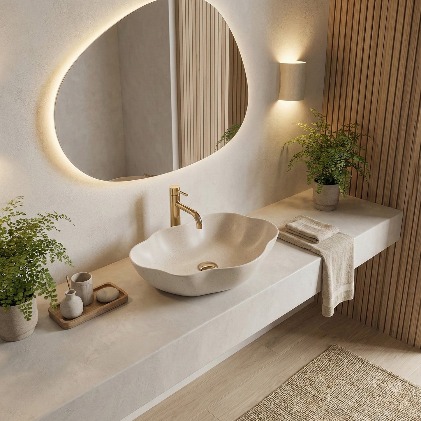 Lavoar pe blat Rea Pearl Warm 9