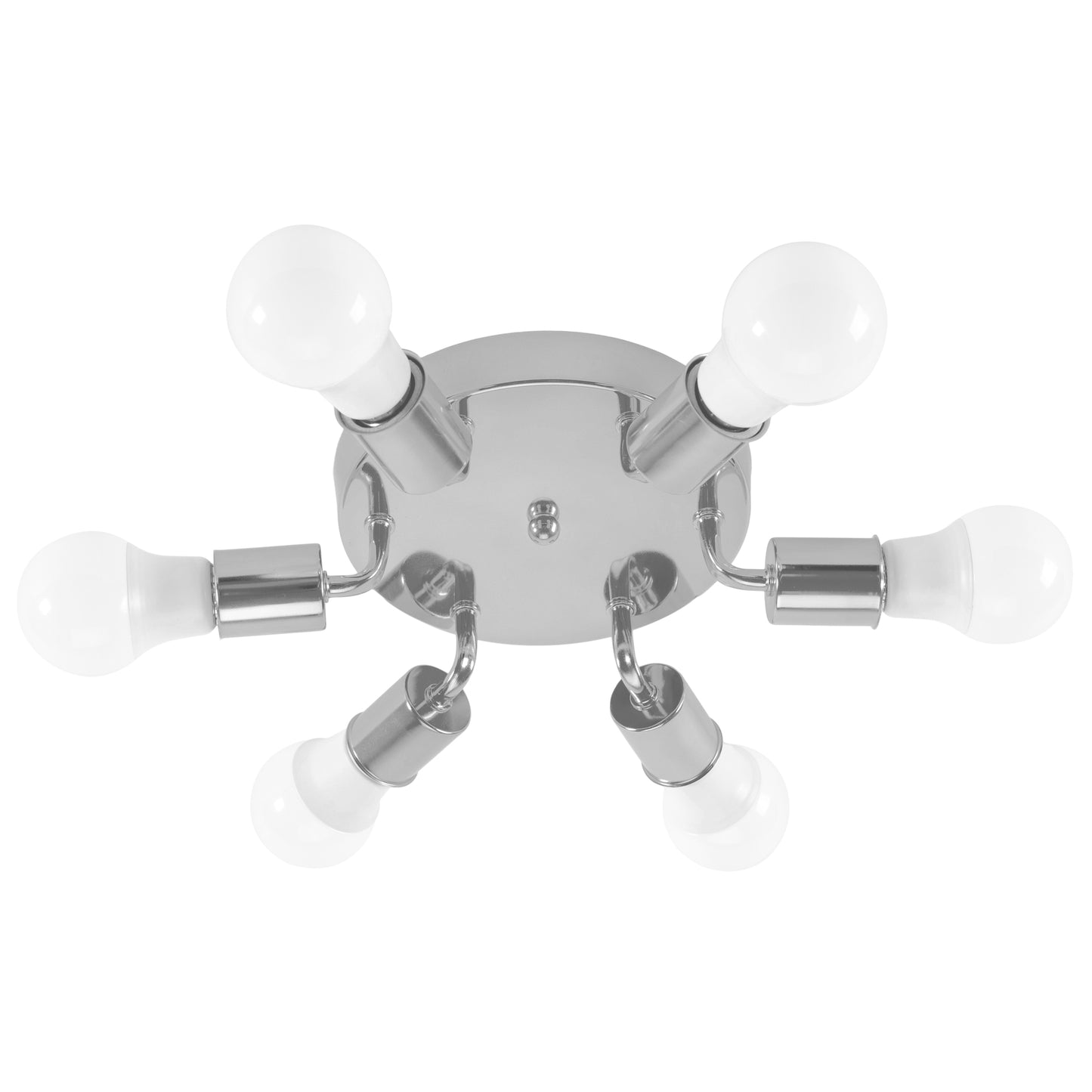 Plafoniera cu 6 brate Metal Chrome APP711-6C 2