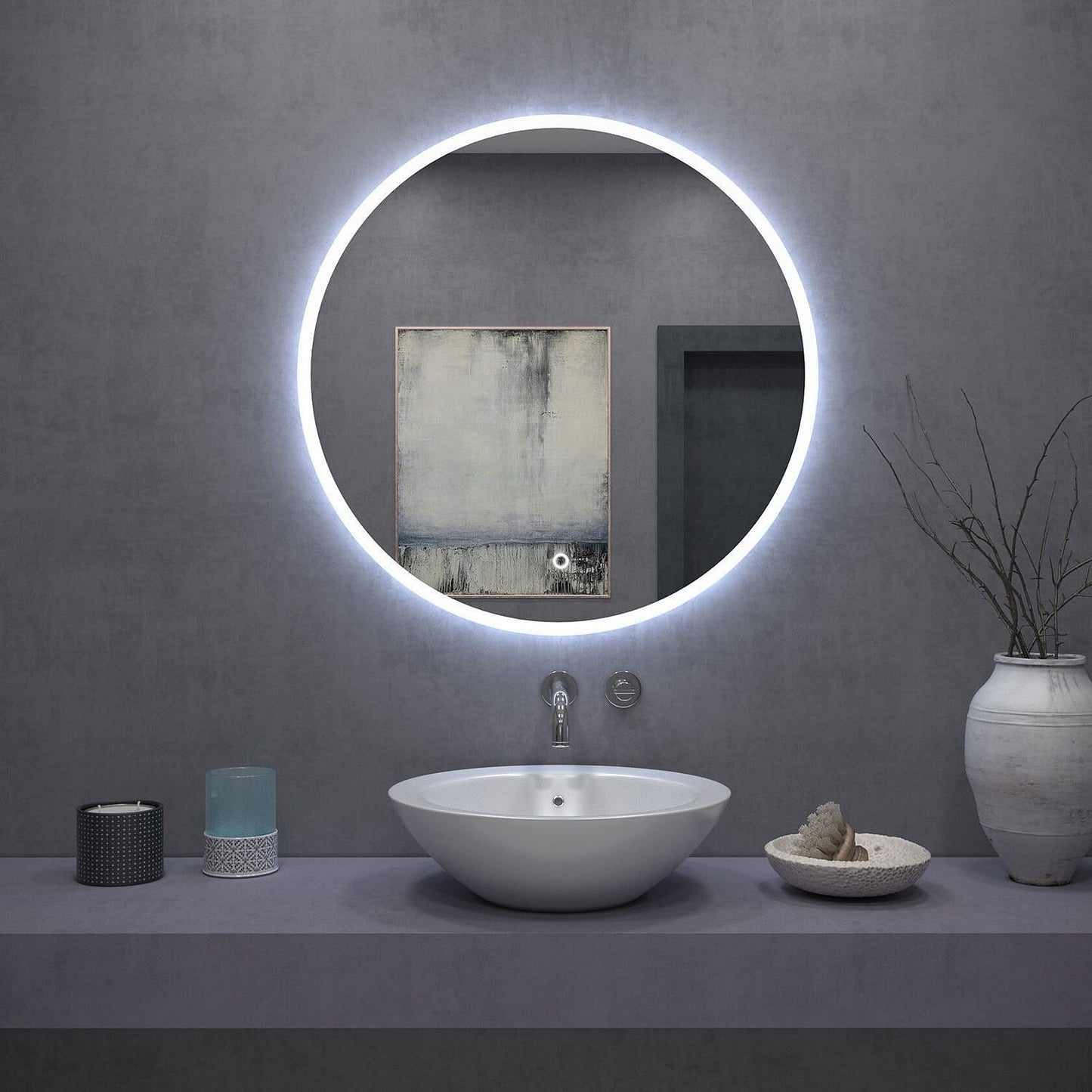 Oglindă Led 80cm Ffj80 10