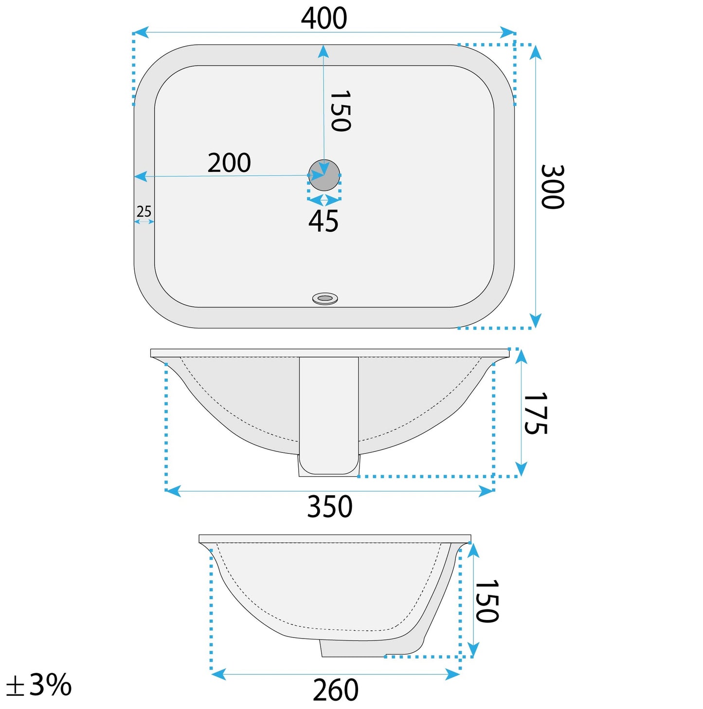 Lavoar sub blat Rea Anabel 40 5