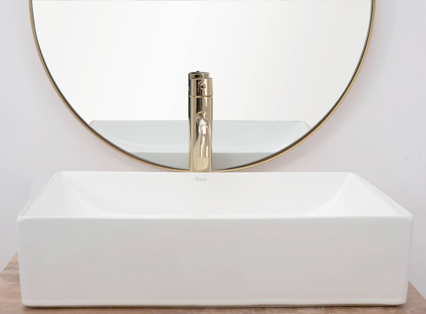 Lavoar pentru blat Rea Inga white 2