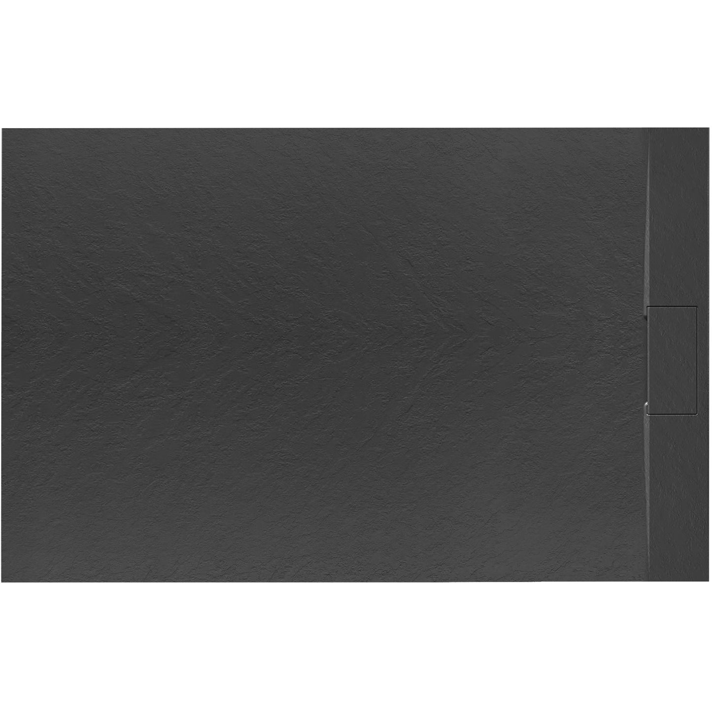 Cadita de dus Bazalt Black 90x120 1