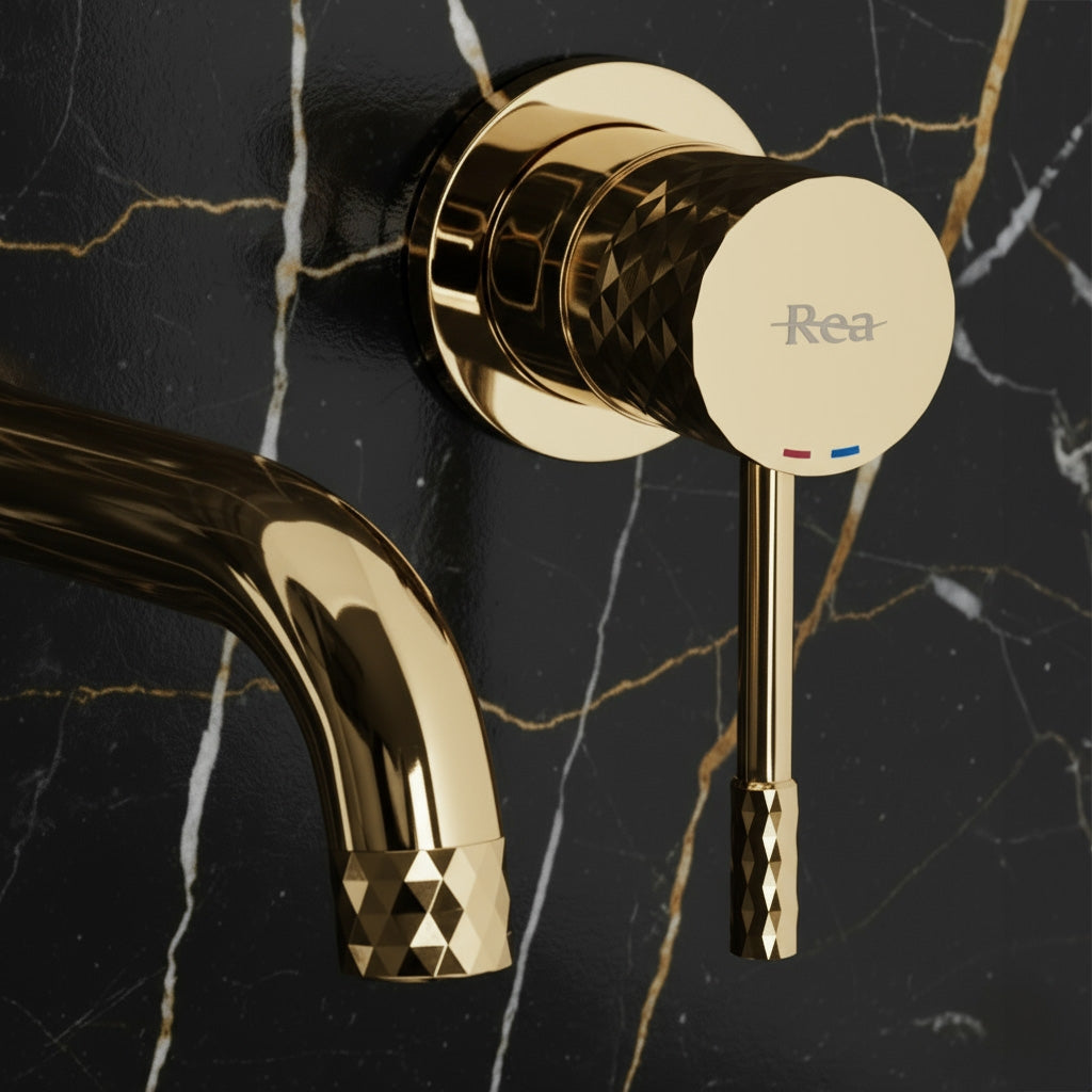 Baterie Incastrata Rea Lungo Diamond Gold + Box 9