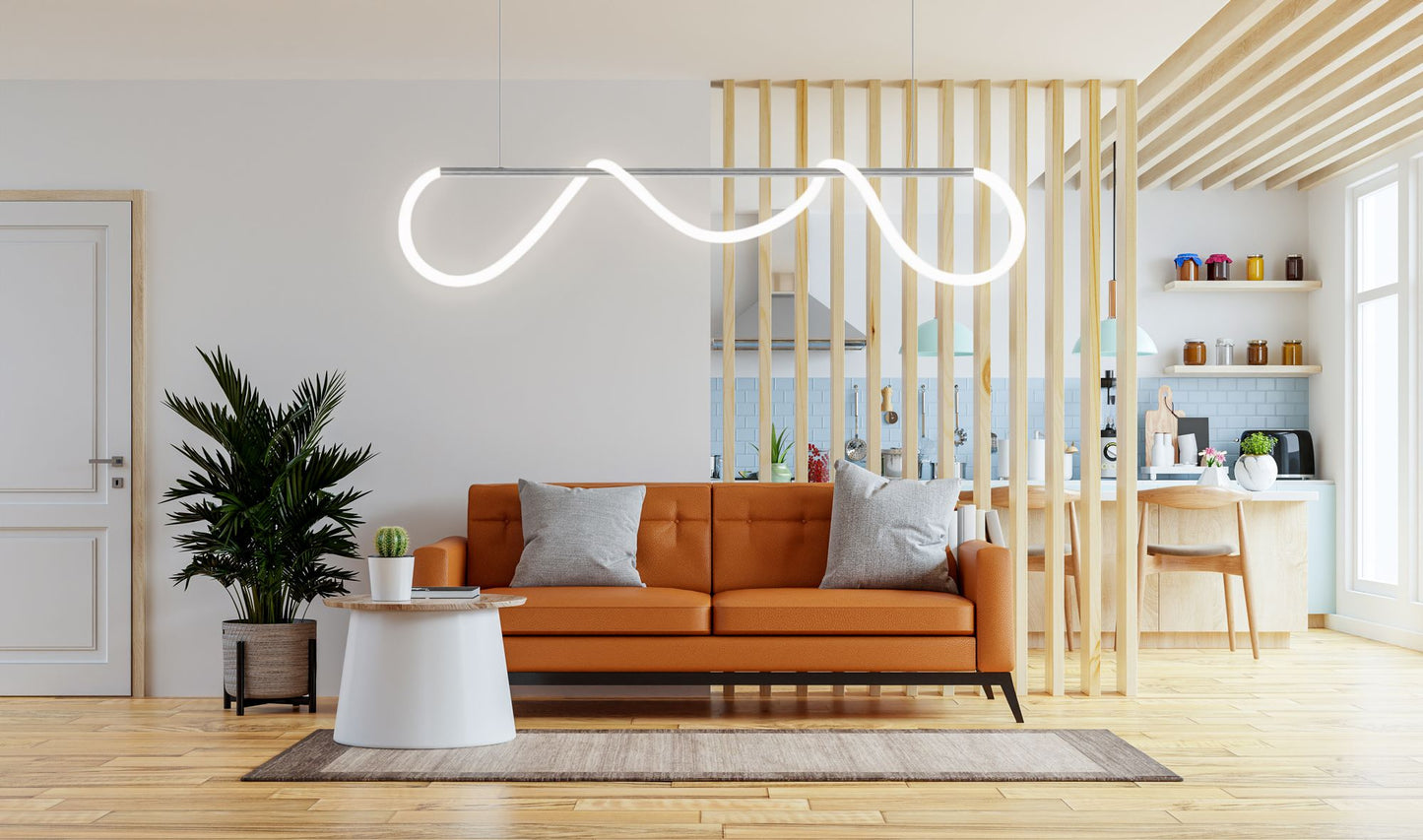 Lampa LED APP855-CP Long Chrom 2