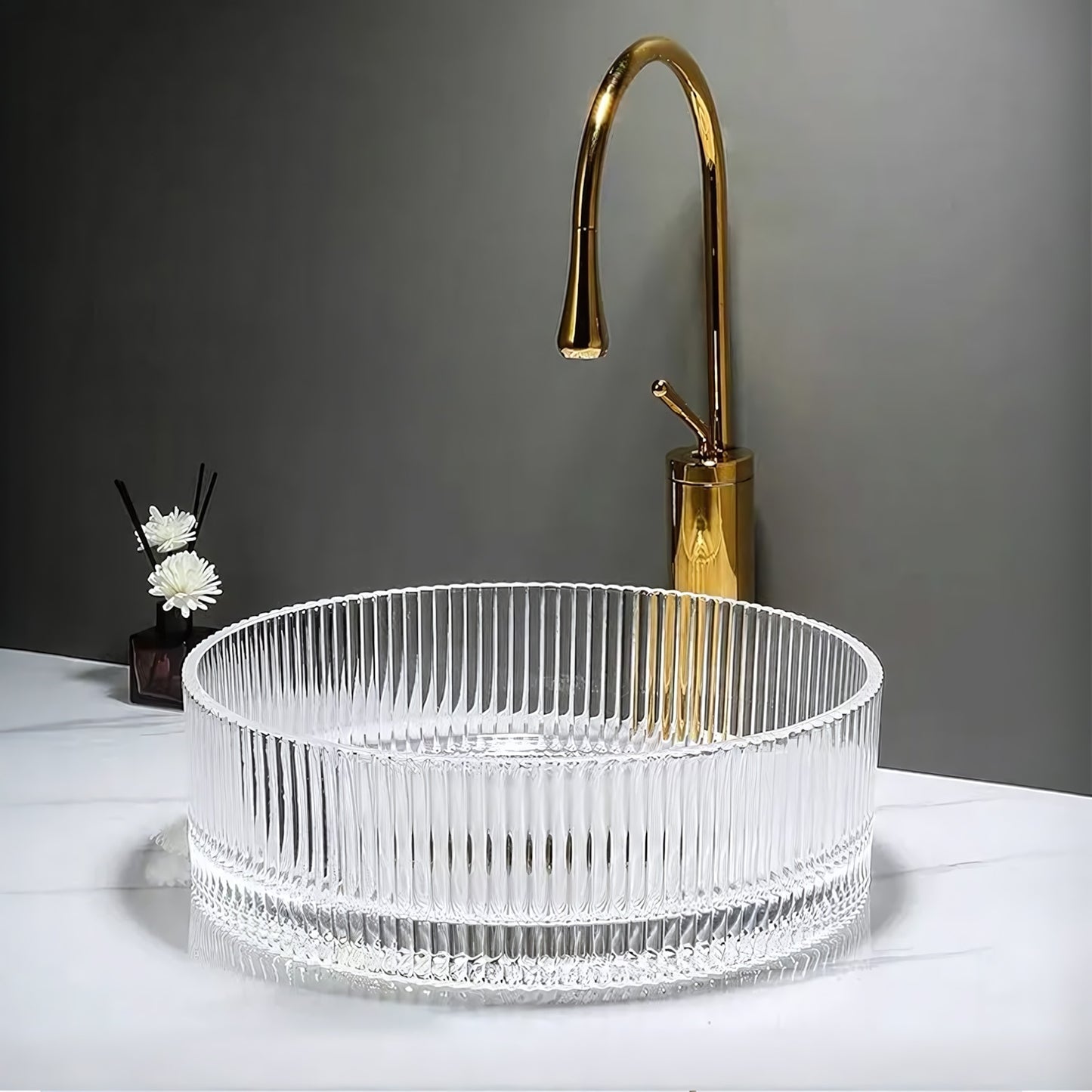 Lavoar pe blat Rea Ingrid 36 Transparent 3