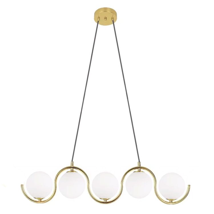 Lampă de tavan APP1440-5CP GOLD 1