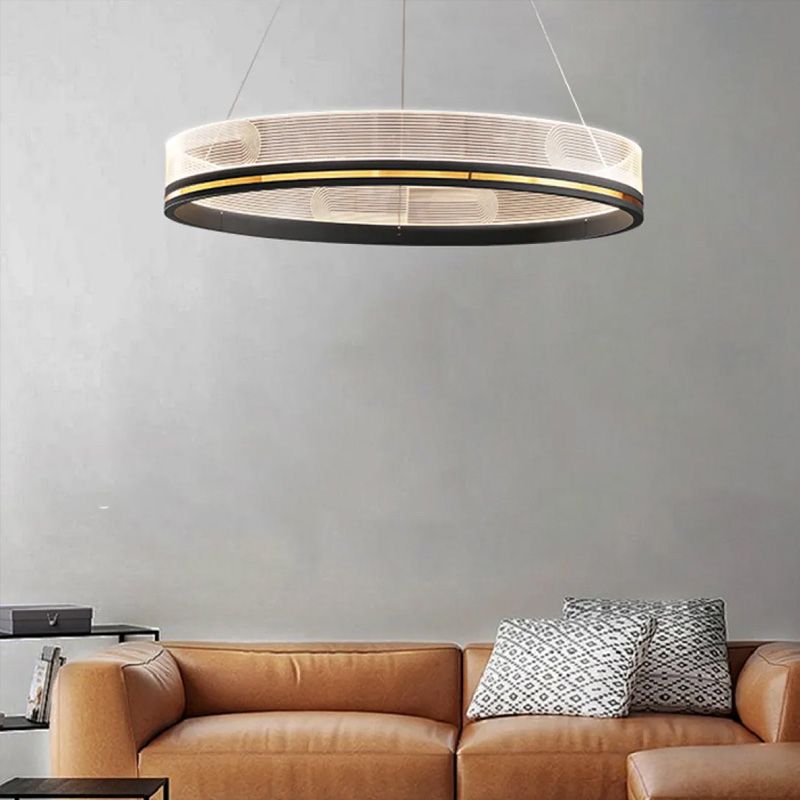 Lampă suspendată APP1192-CP Black Gold 3