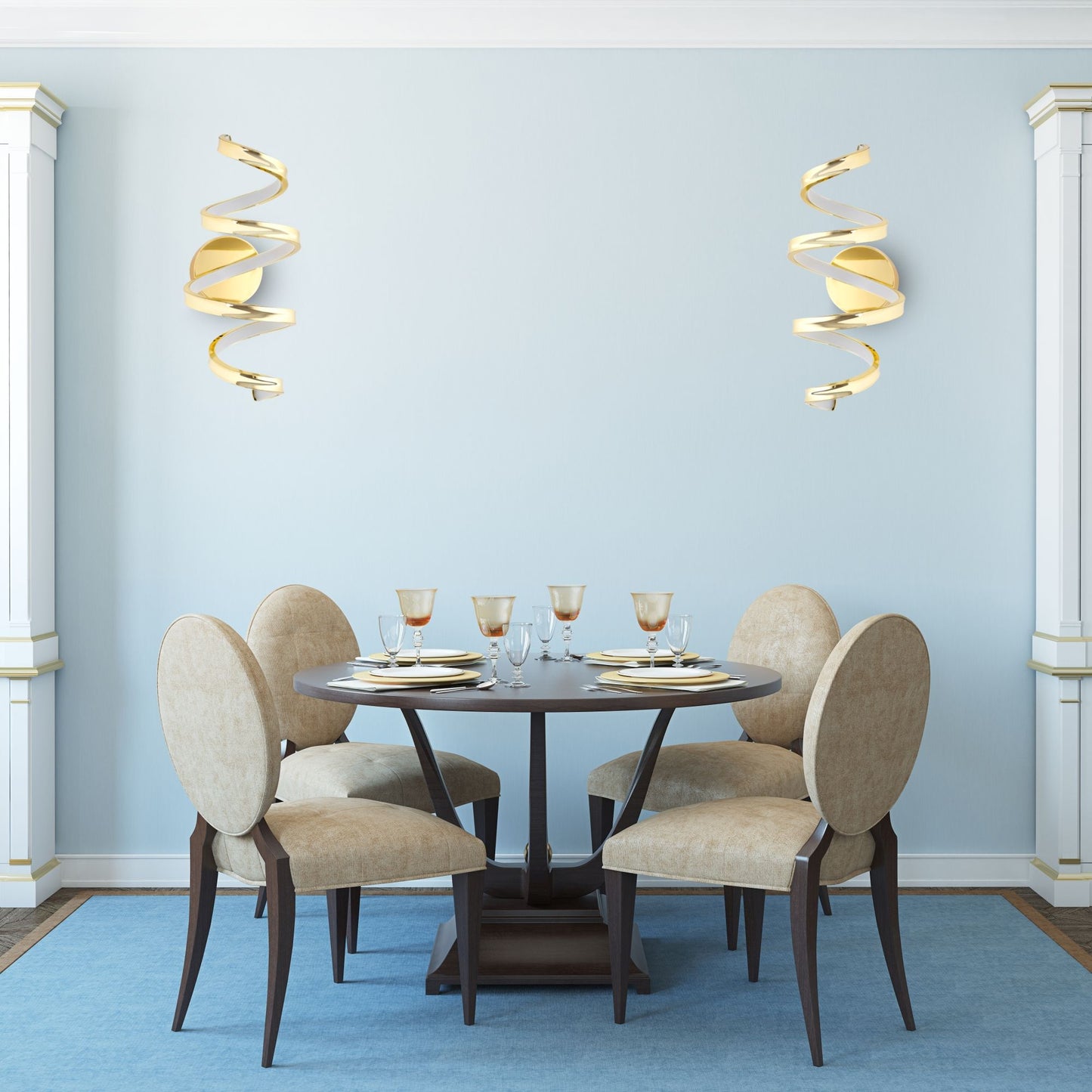 LAMPĂ LED SPRING APP827-W GOLD 5
