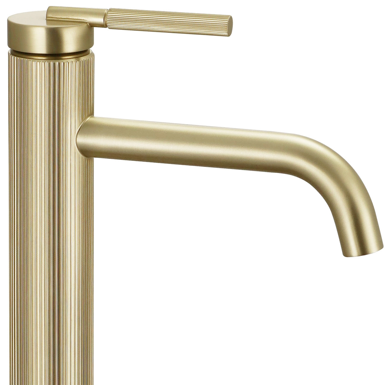 Baterie pentru baie Rea Argon Brush Gold high 5