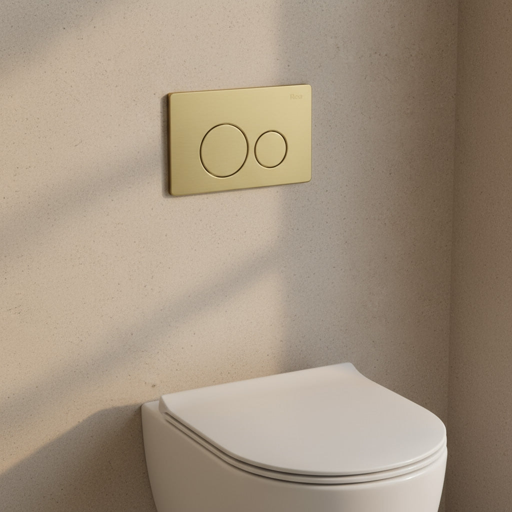 Clapeta Pentru Rezervor Incastrat Rea I K011a-q Gold Brush 7