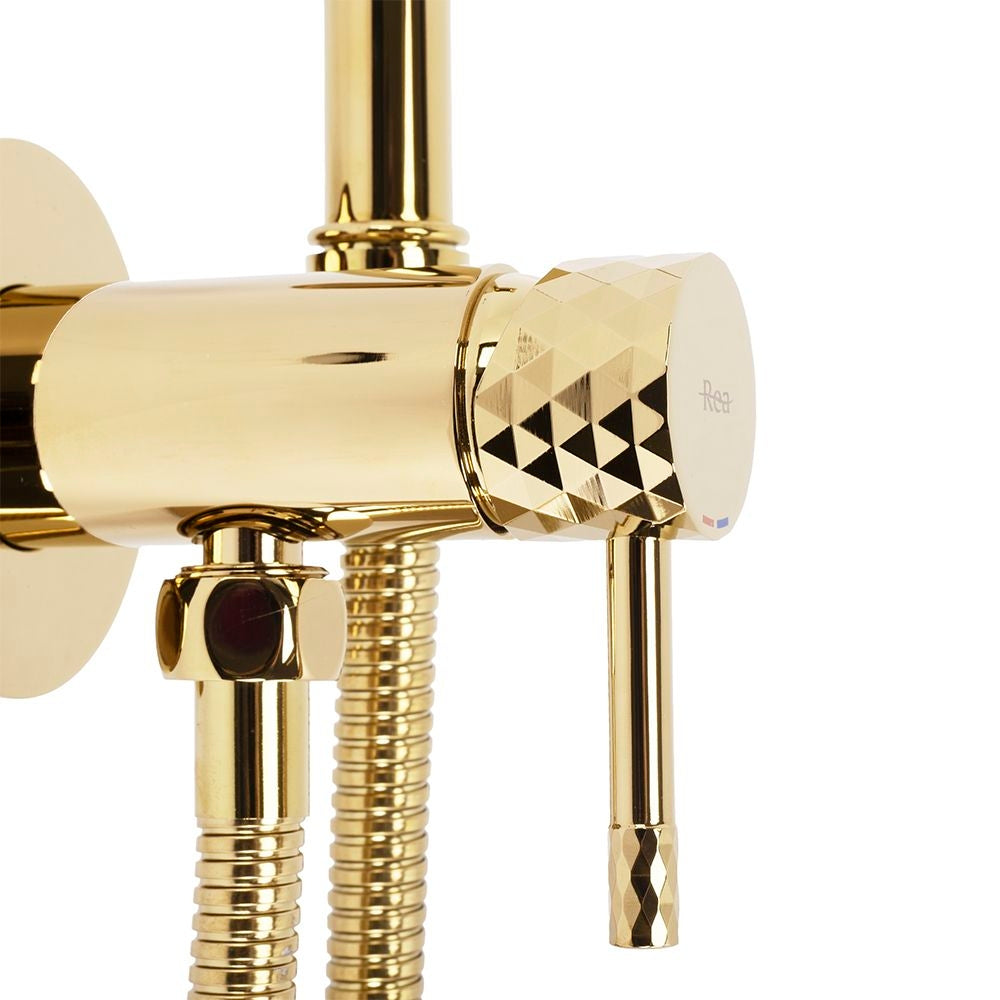 Baterie Bideu Lungo Loop Diamond Gold 9