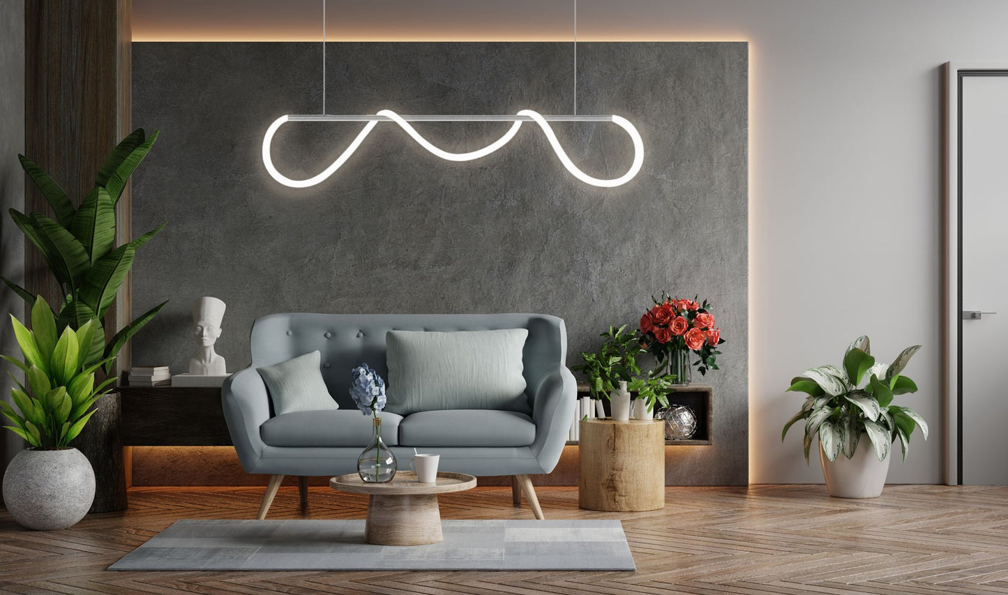 Lampa LED APP855-CP Long Chrom 4