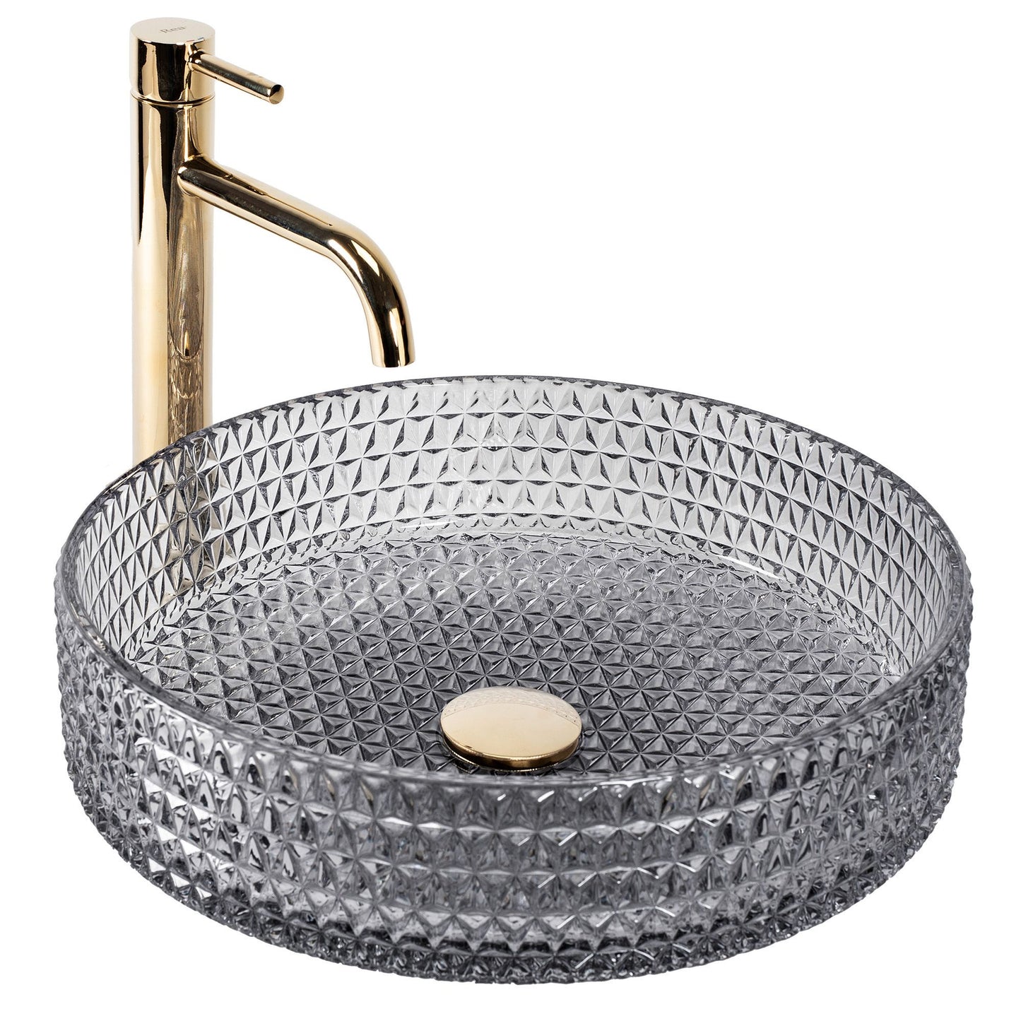 Lavoar pe blat Rea Cristal Grey 39 3