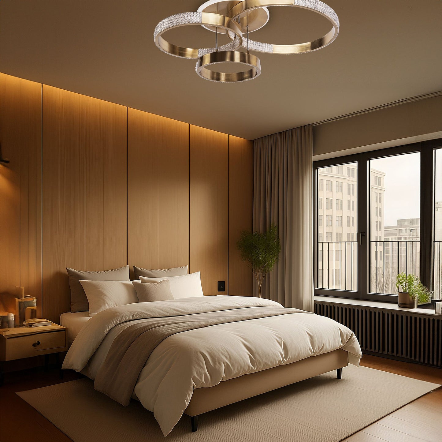 Lampa Led G004-c Brush Gold 8