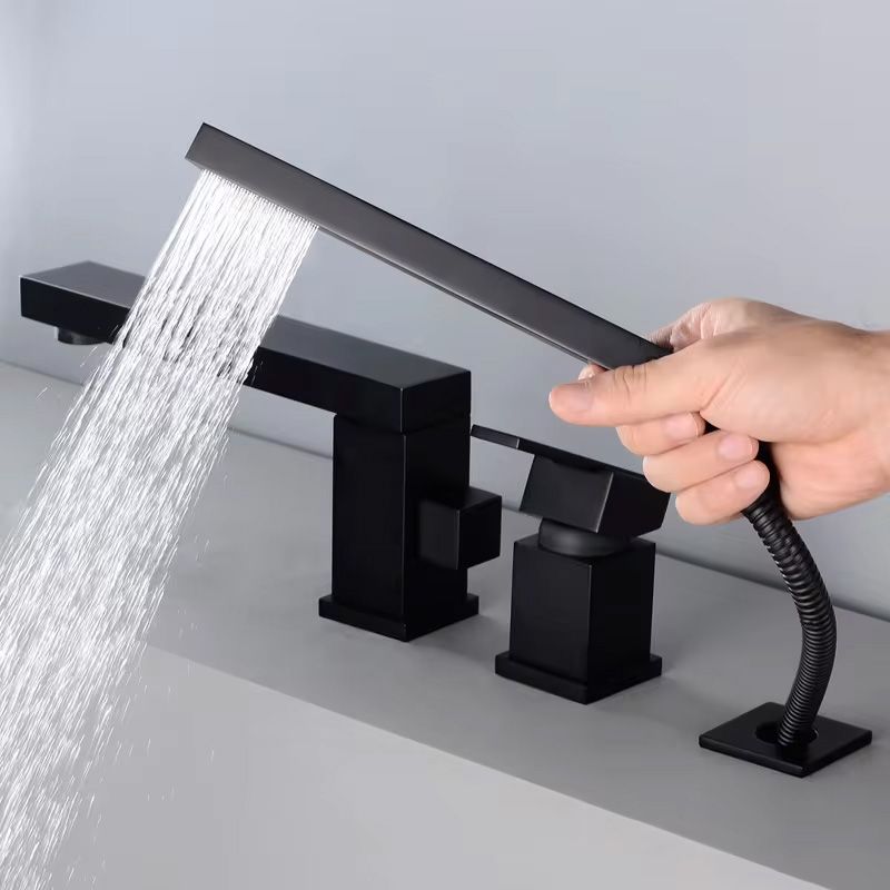 Baterie pentru cada Rea Glen Negru Black trei piese 4