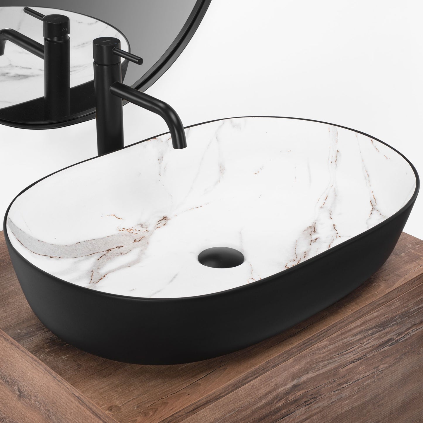 Lavoar pe blat Rea CLEO BLACK AIAX MAT 2
